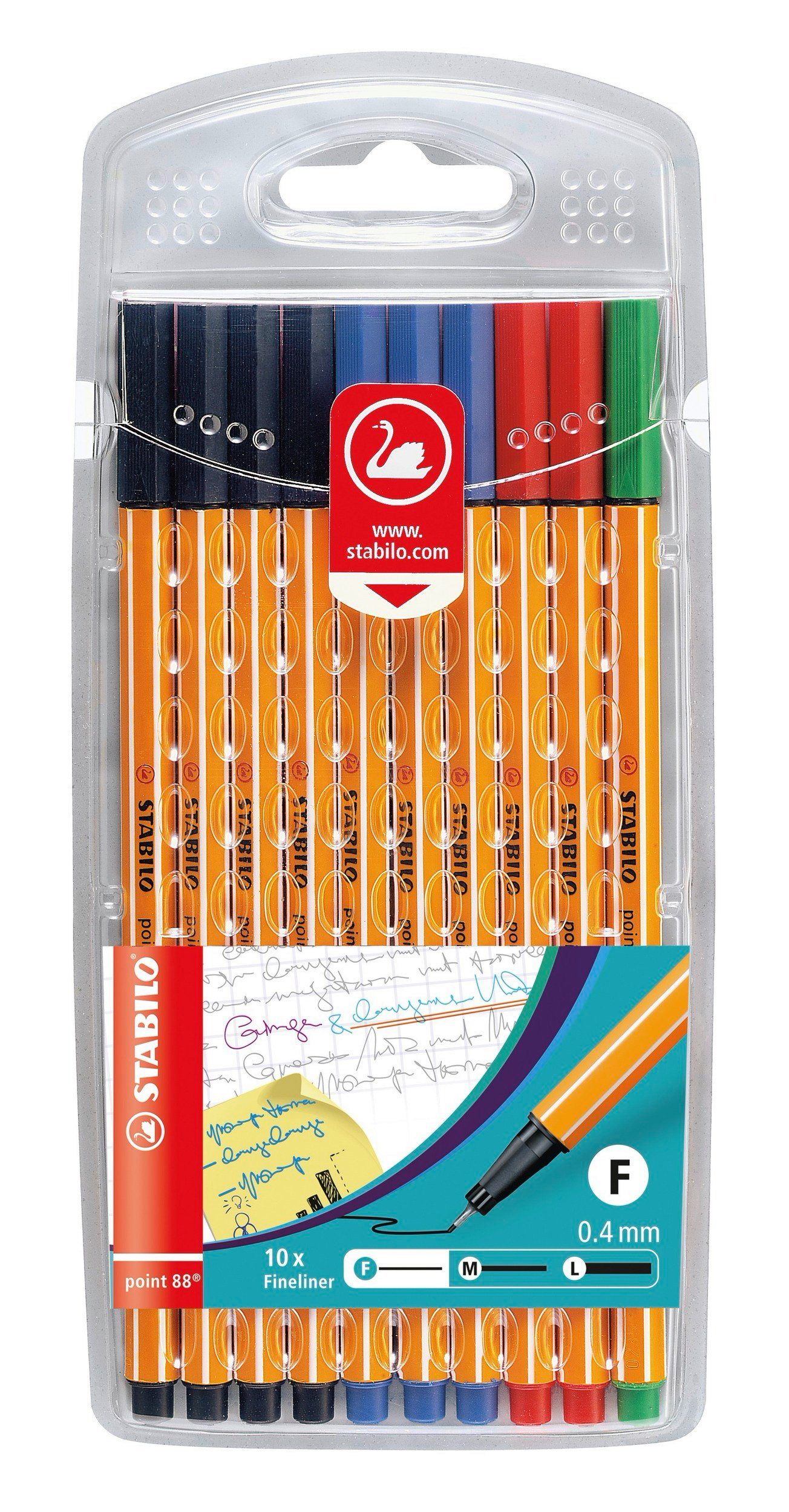 Etui Office Fineliner Fineliner STABILO point 88 St.