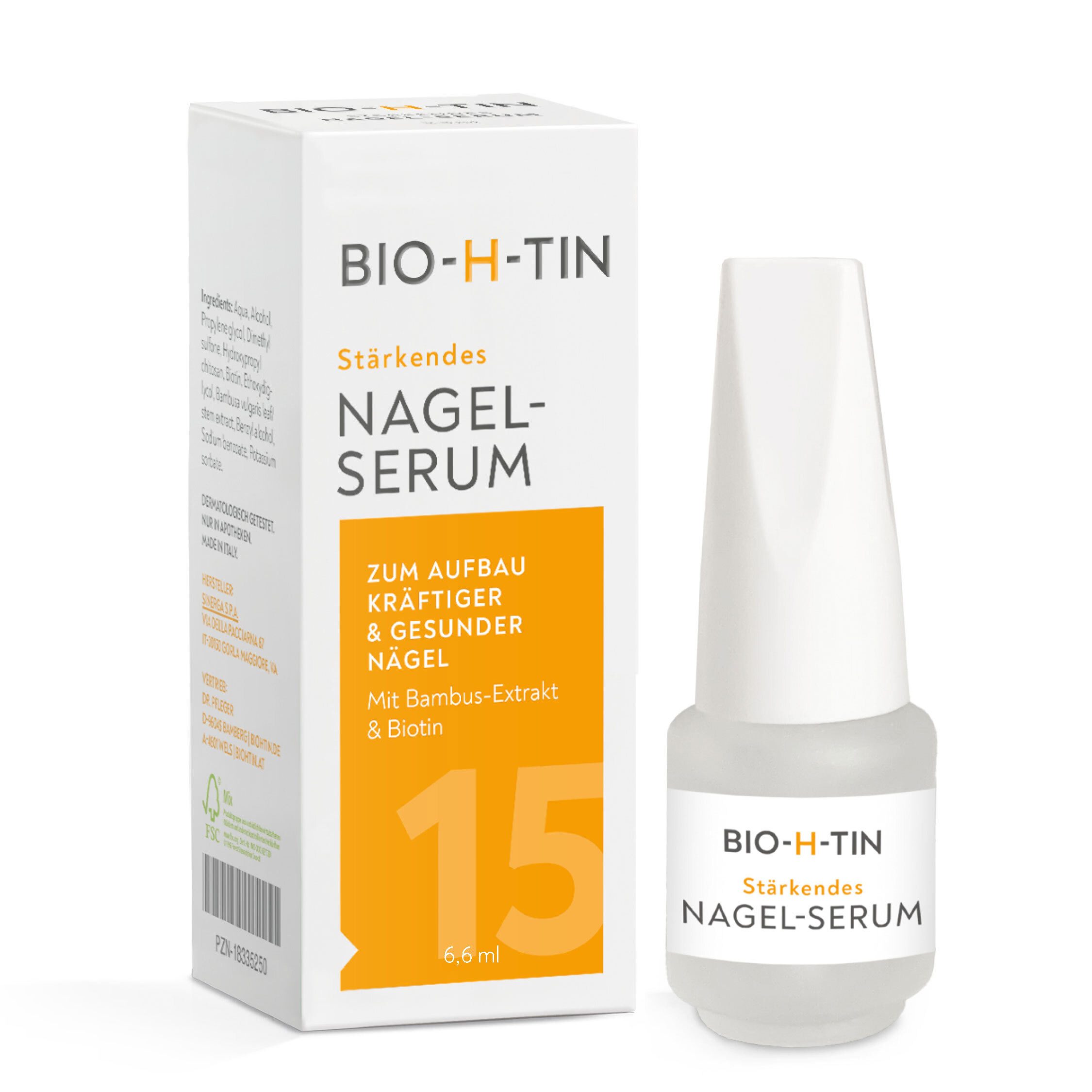BIO-H-TIN® Nagelpflegeserum Stärkendes Nagel-Serum, 6.6 ml, 1-tlg.