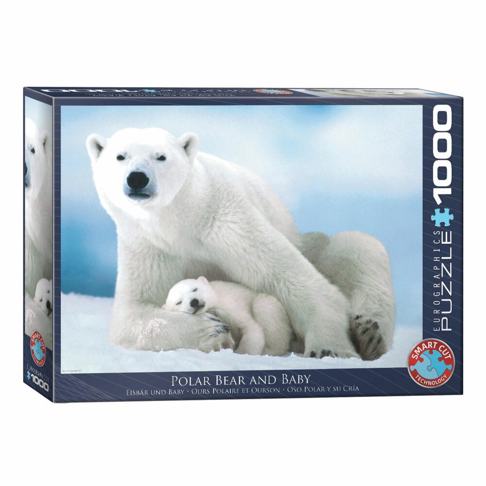 Puzzle Eisbär & Baby