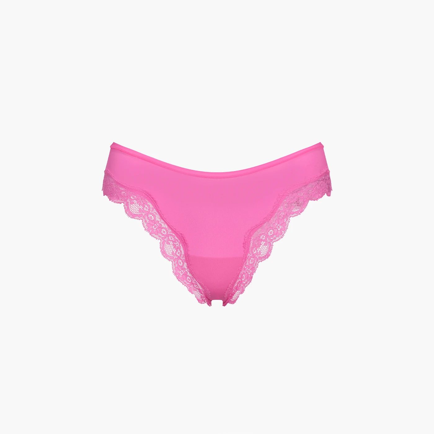 Creamy Fabrics Tanga Lace Tanga-Rosa Pink-M