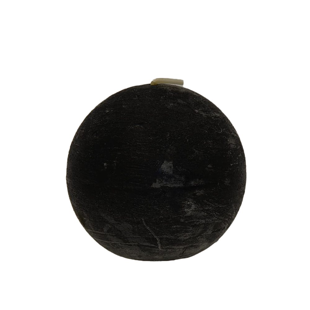 B&S Kugelkerze Rustikal Ø 80 mm günstig online kaufen