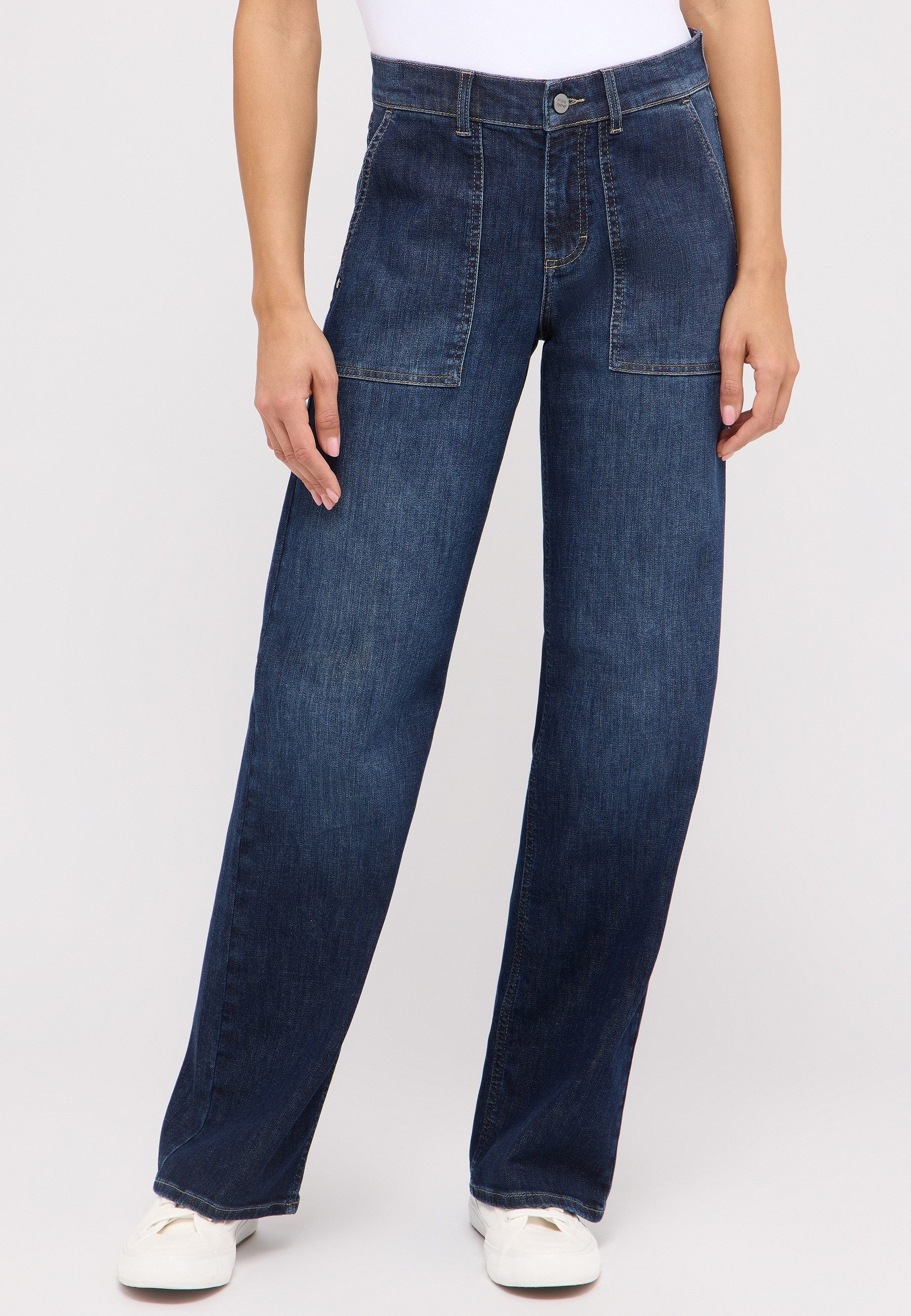 ANGELS Relax-fit-Jeans LIZ WORKER mit großen günstig online kaufen