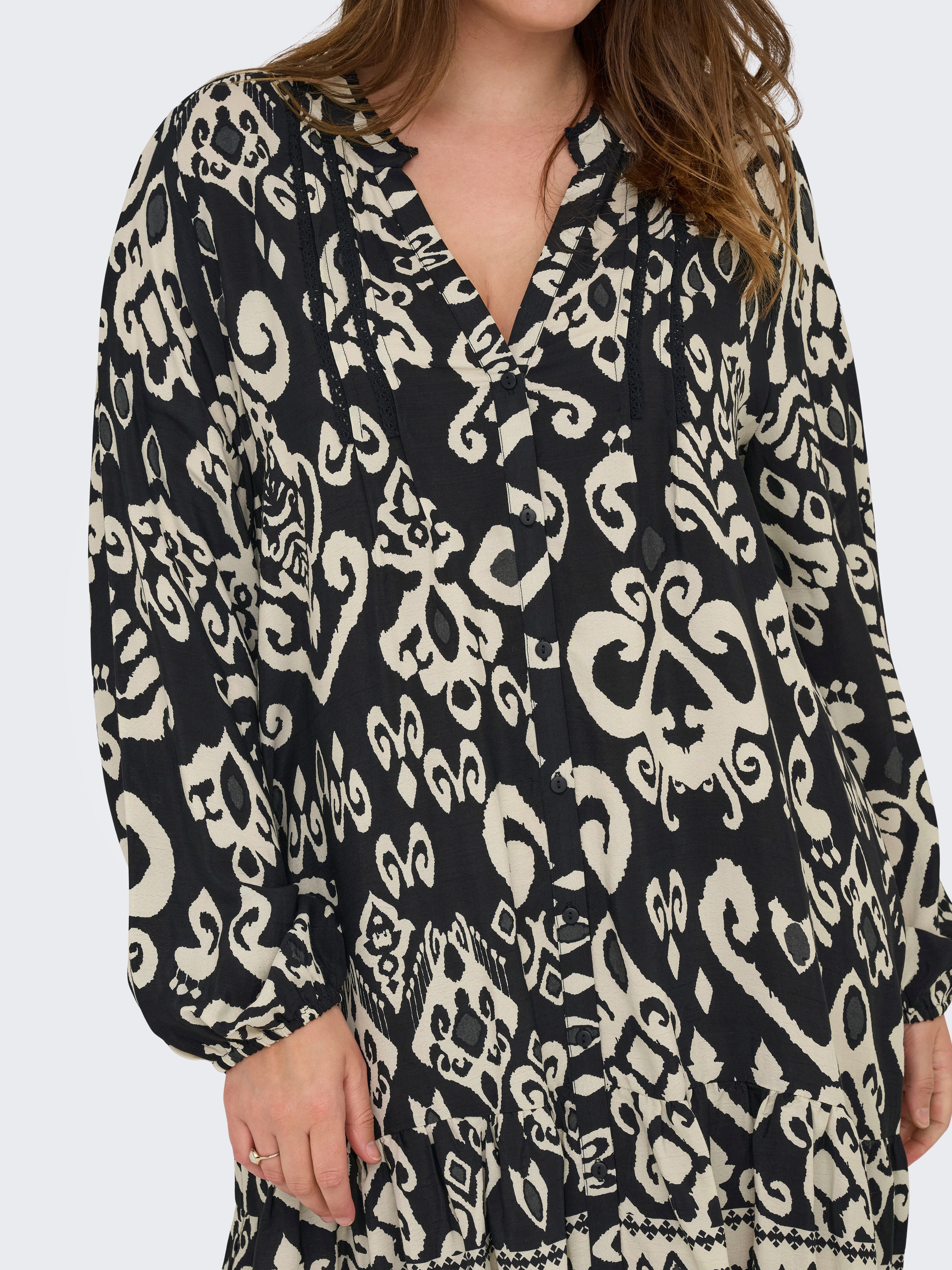 ONLY CARMAKOMA Sommerkleid CARAJA LS DRESS günstig online kaufen