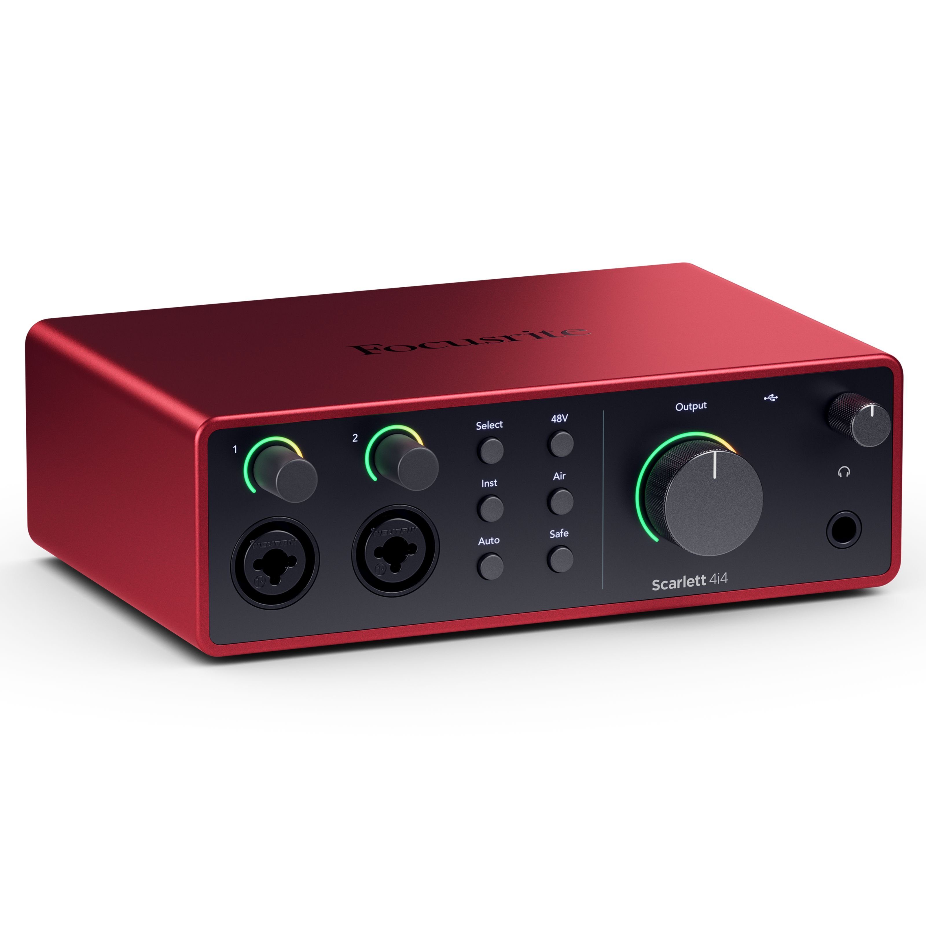 Focusrite Digitales Aufnahmegerät (Scarlett 4i4 4th Gen - USB Interface)