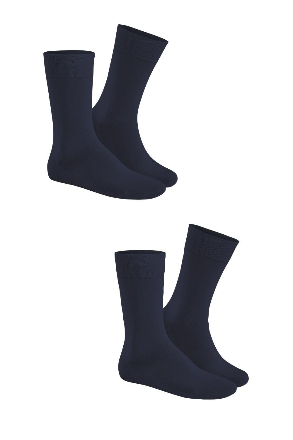 Hudson Socken ONLY 2-PACK (2er Pack) Komfortbund mit weitem Fußausschnitt