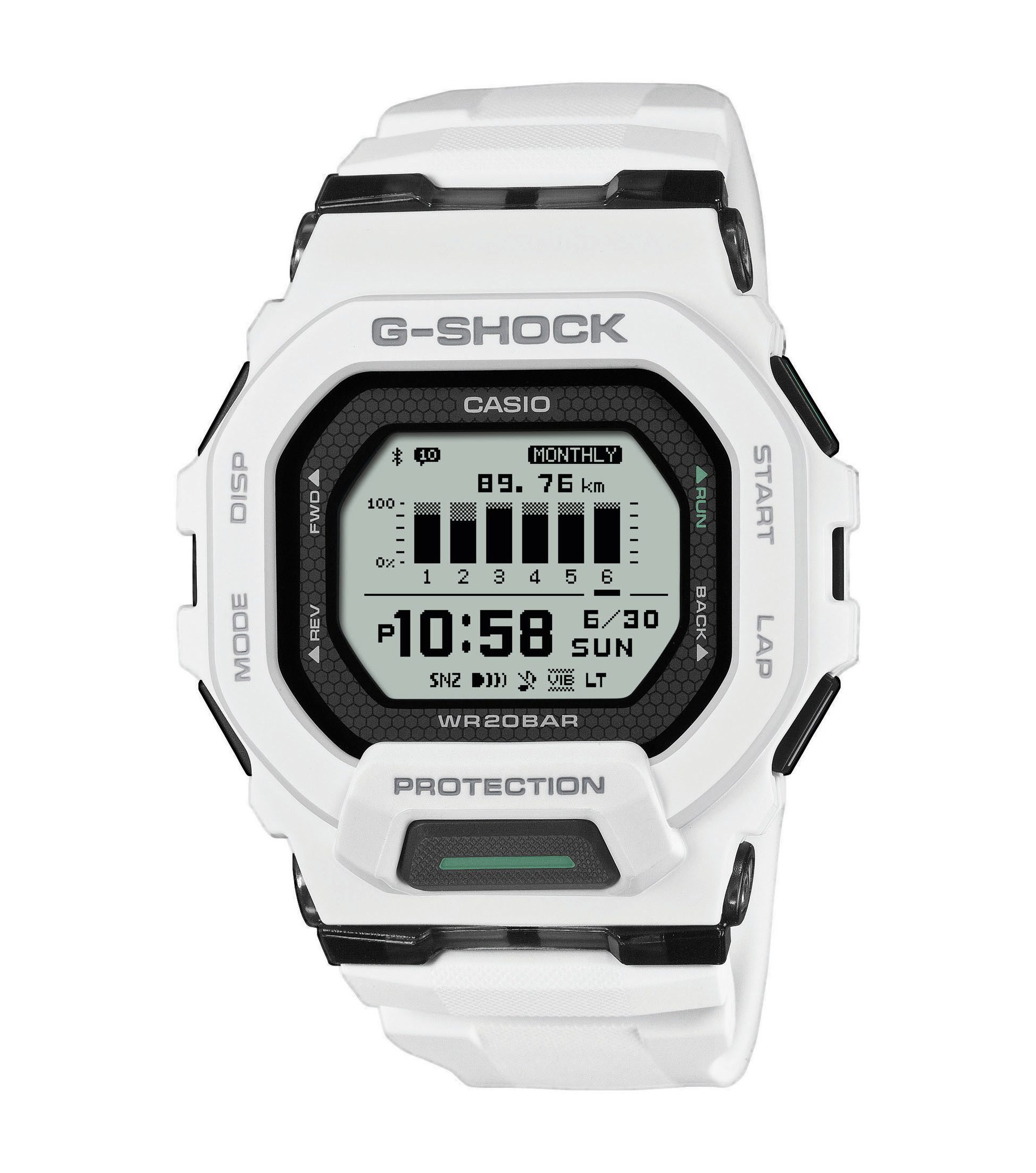CASIO G-SHOCK GBD-200 Smartwatch, Quarzuhr, Armbanduhr, Herrenuhr, Training Planner, Training Log