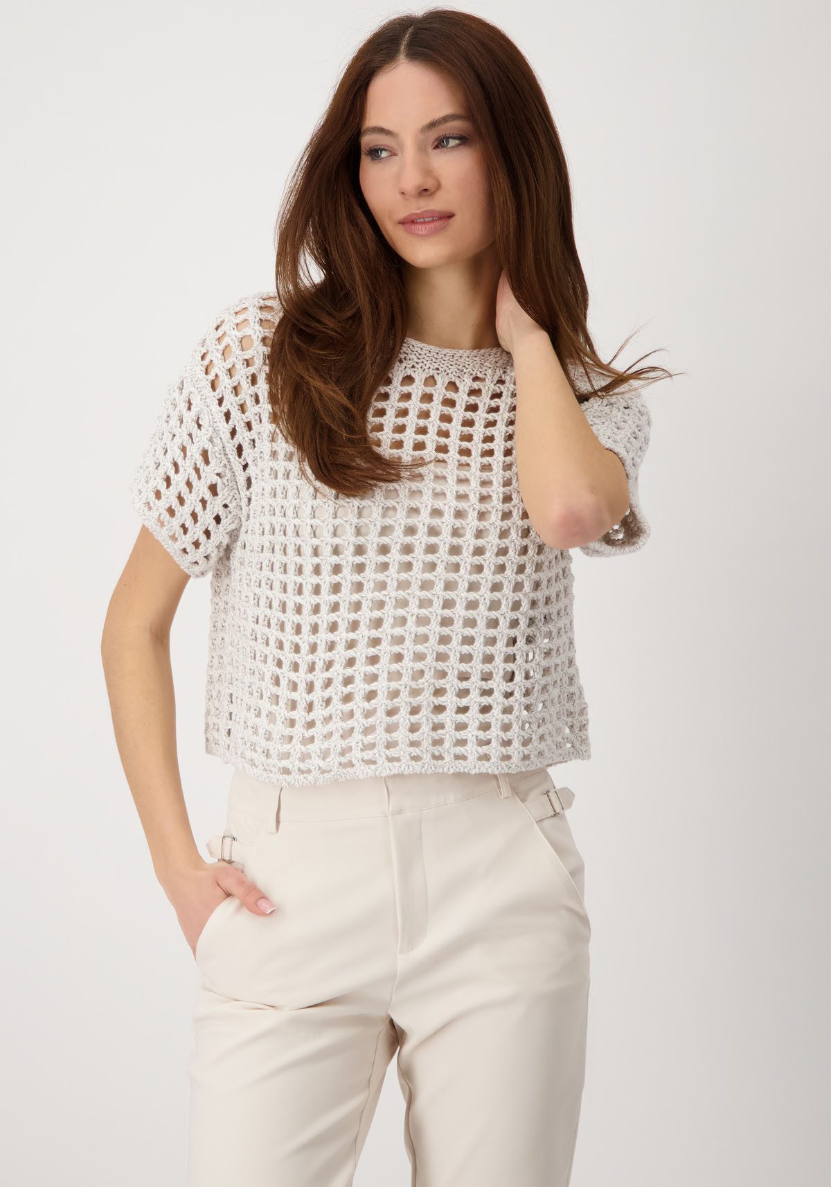 Strickpullover Pullover Ajour