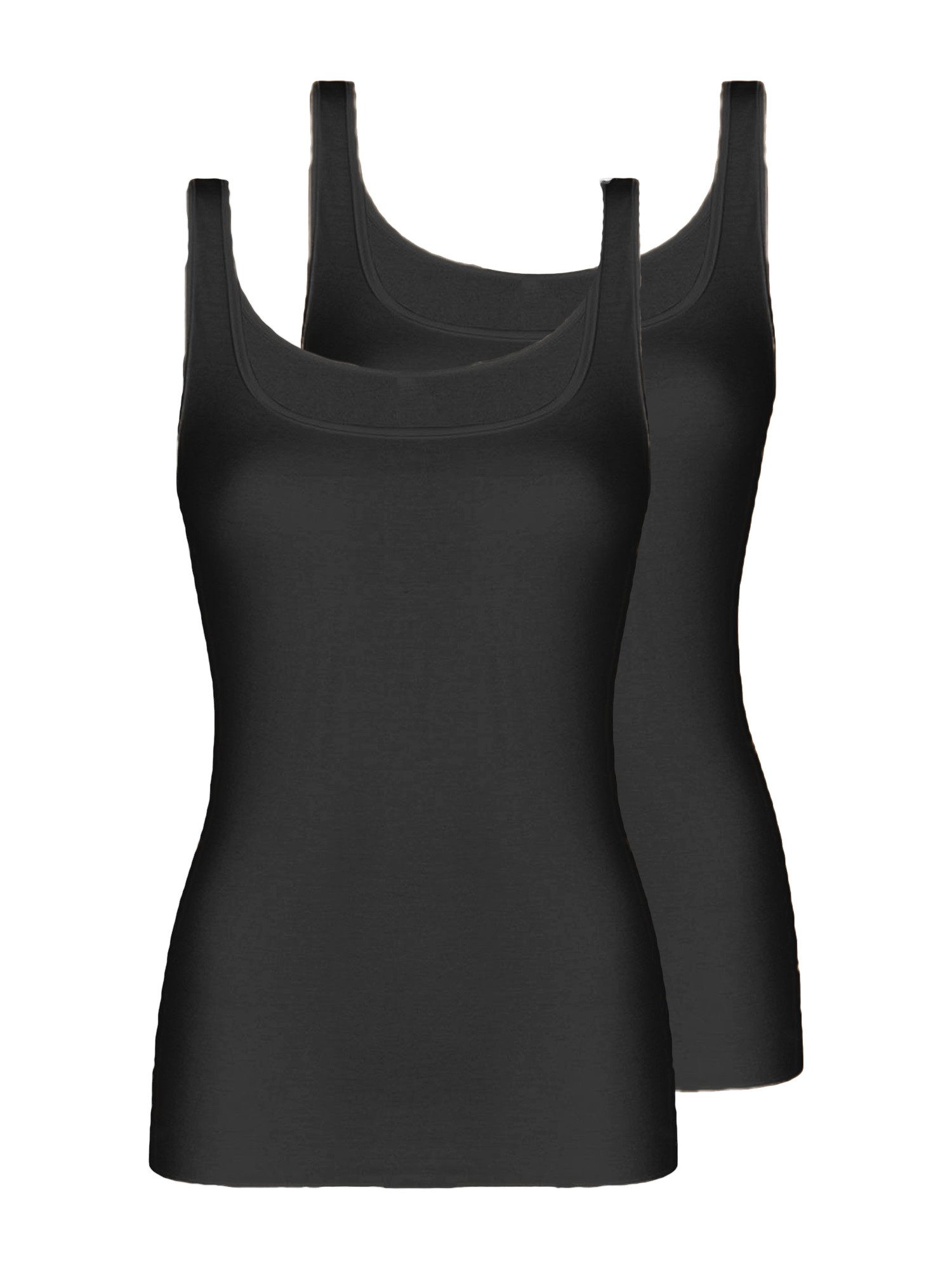 Achselhemd 2er Pack Damen Achseltop Secret