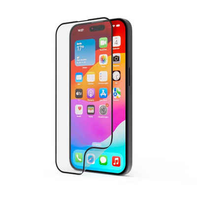 Hama Panzerglas Hiflex Eco für Apple iPhone 15 Pro Max, Full-Cover flexibel für Apple iPhone 15 Pro Max, Displayschutzglas