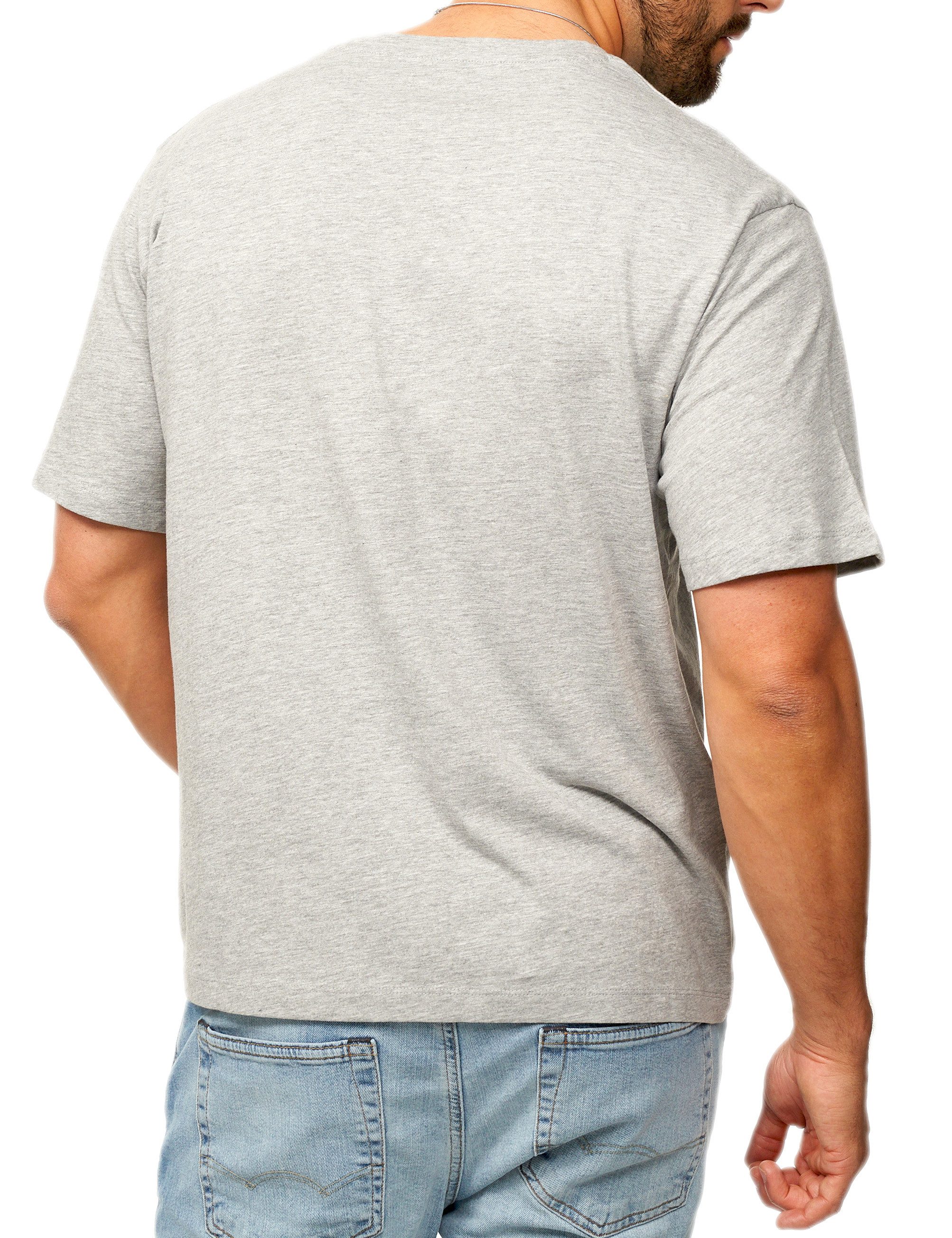 Jack & Jones T-Shirt INFINITY TEE MIT RUNDHALSAUSSCHNITT CREW NECK Herren Kurzarm Shirt aus 100% Baumwolle mit Logo Details im Modern-Fit