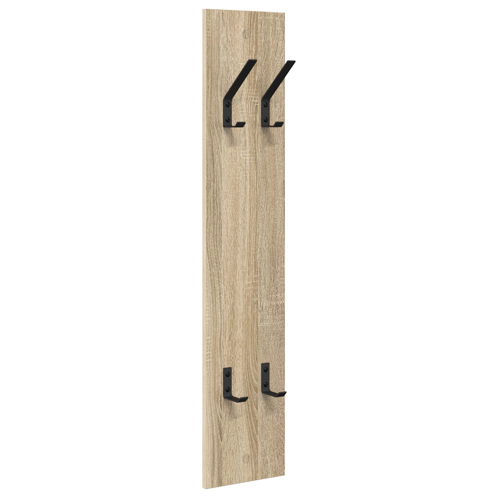 vidaXL Regal Wandmontierter Kleiderständer Sonoma Eiche günstig online kaufen