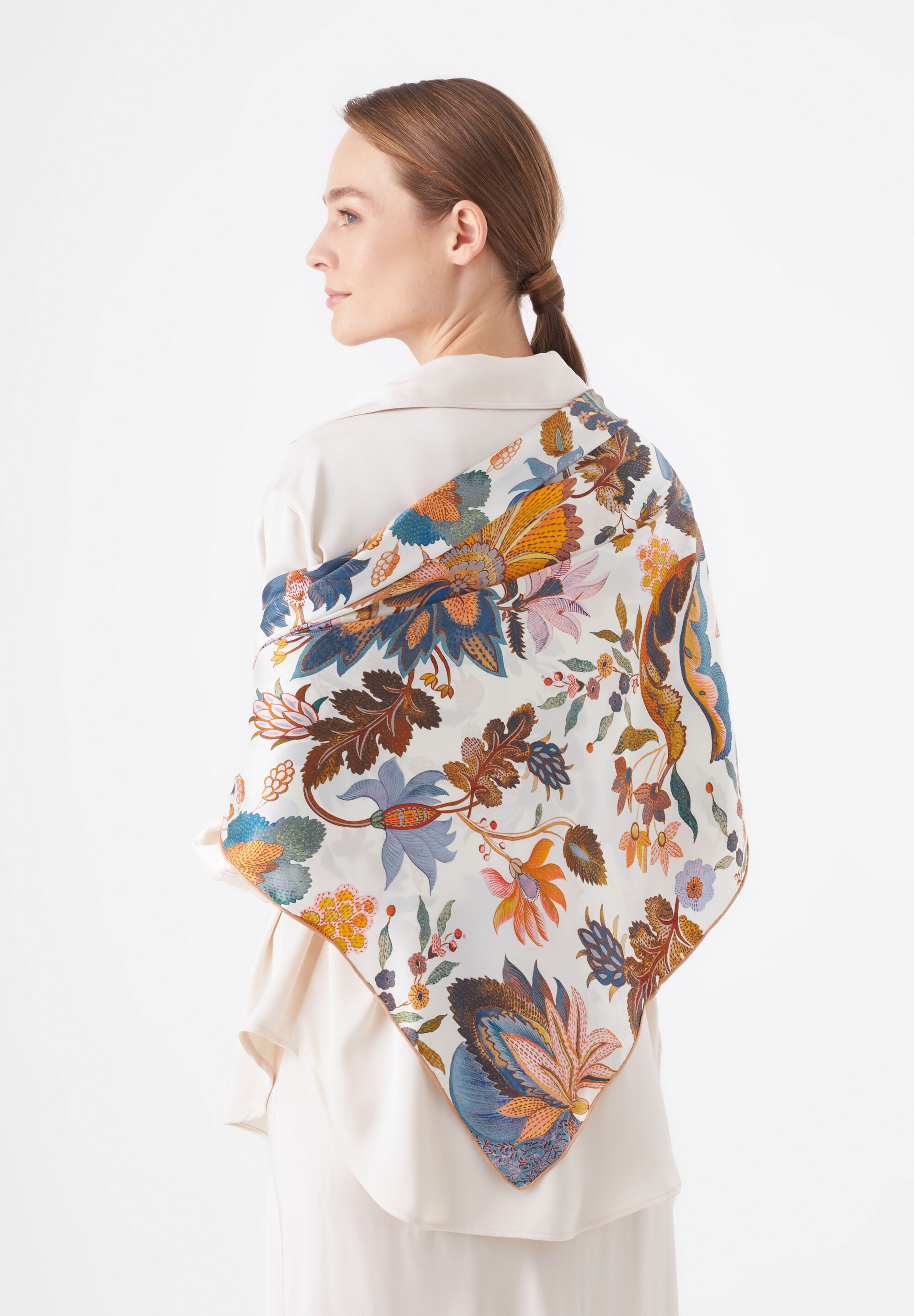 Codello Halstuch, mit floralem Muster günstig online kaufen