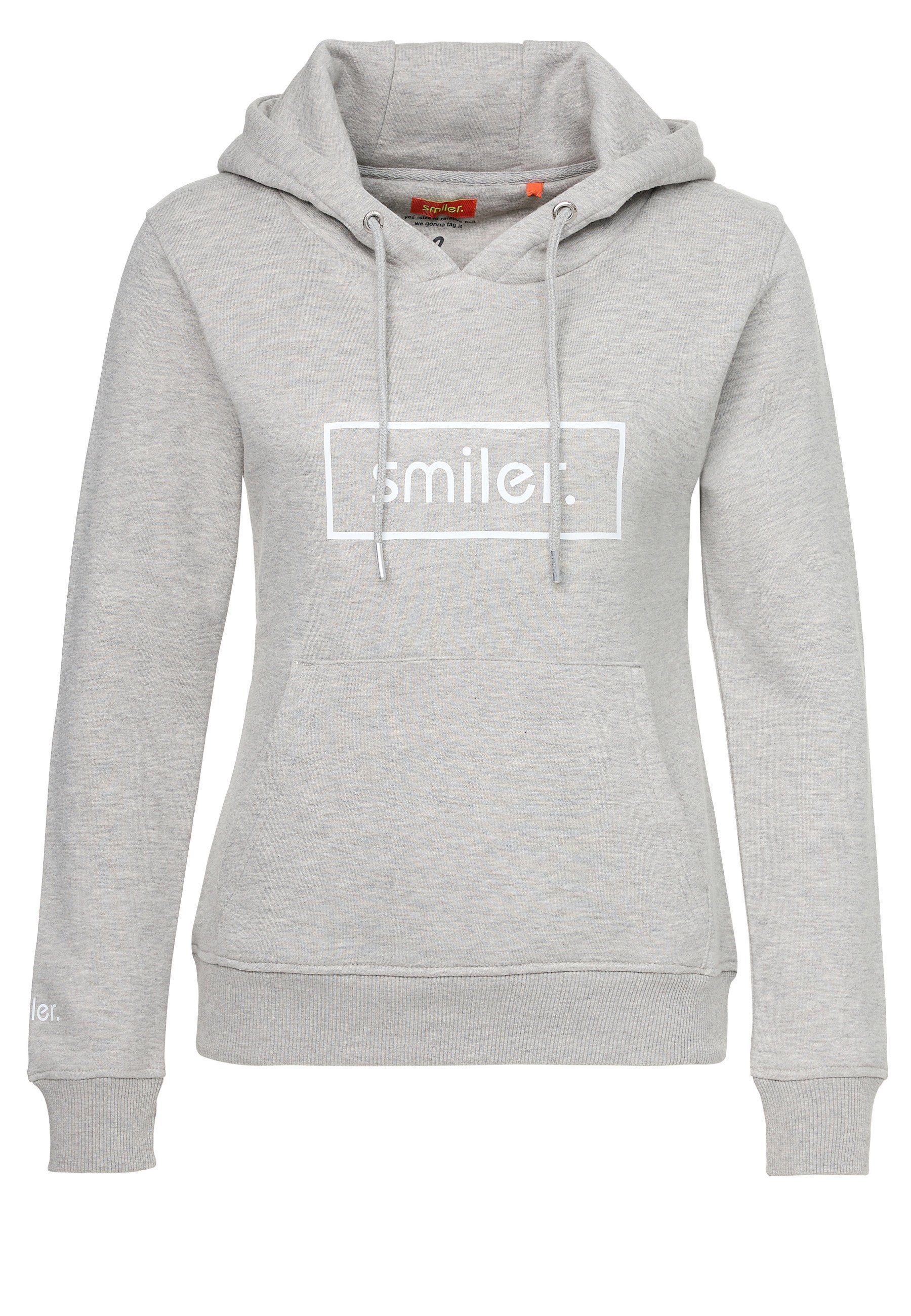 smiler. Kapuzensweatshirt Happy. mit Kapuze günstig online kaufen
