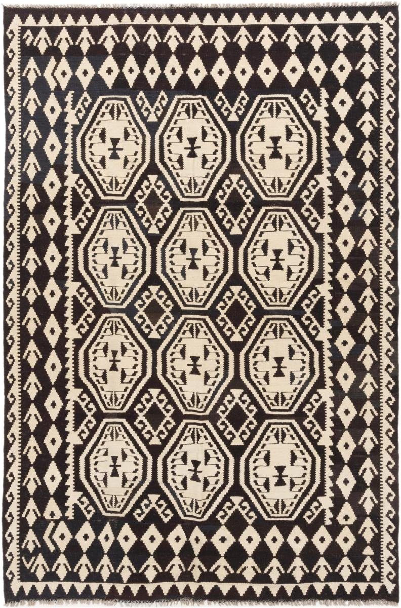 Orientteppich Kelim Afghan Heritage 198x300 Handgewebter Moderner Orientteppich, Nain Trading, rechteckig, Höhe: 3 mm