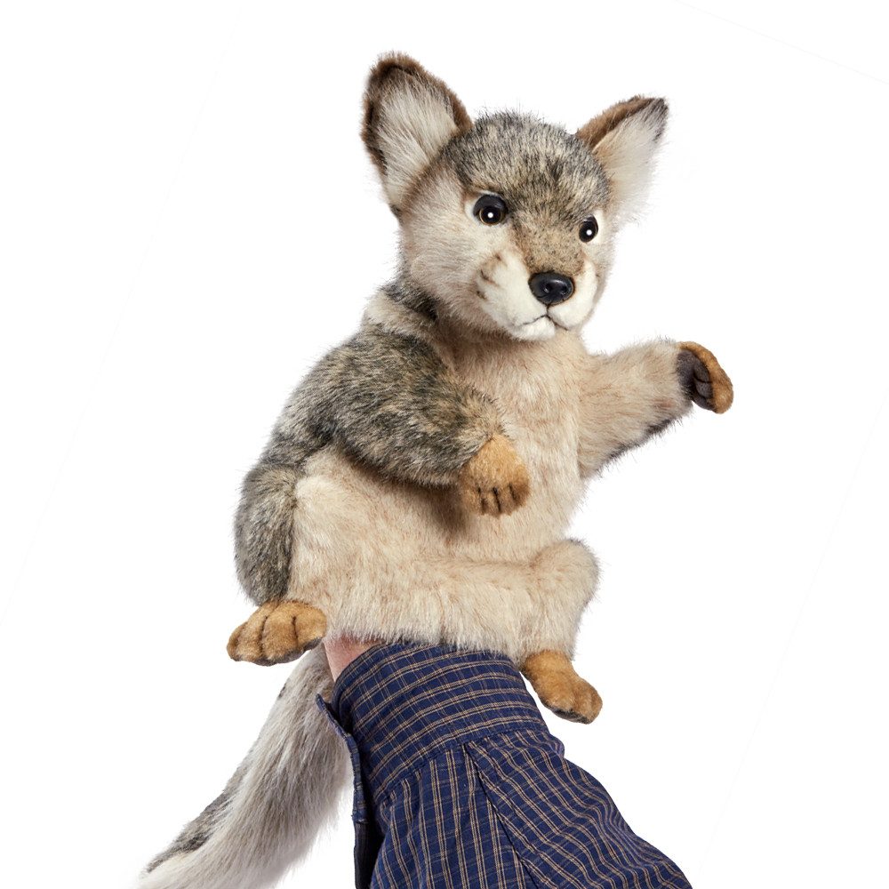 Hansa Creation Kuscheltier Hansa Creation - Kuscheltier - Handpuppe Wolf