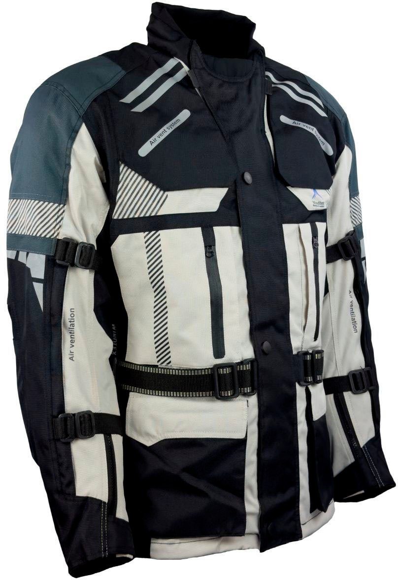 roleff Motorradjacke Kodra RO Mit Sicherheitsstreifen