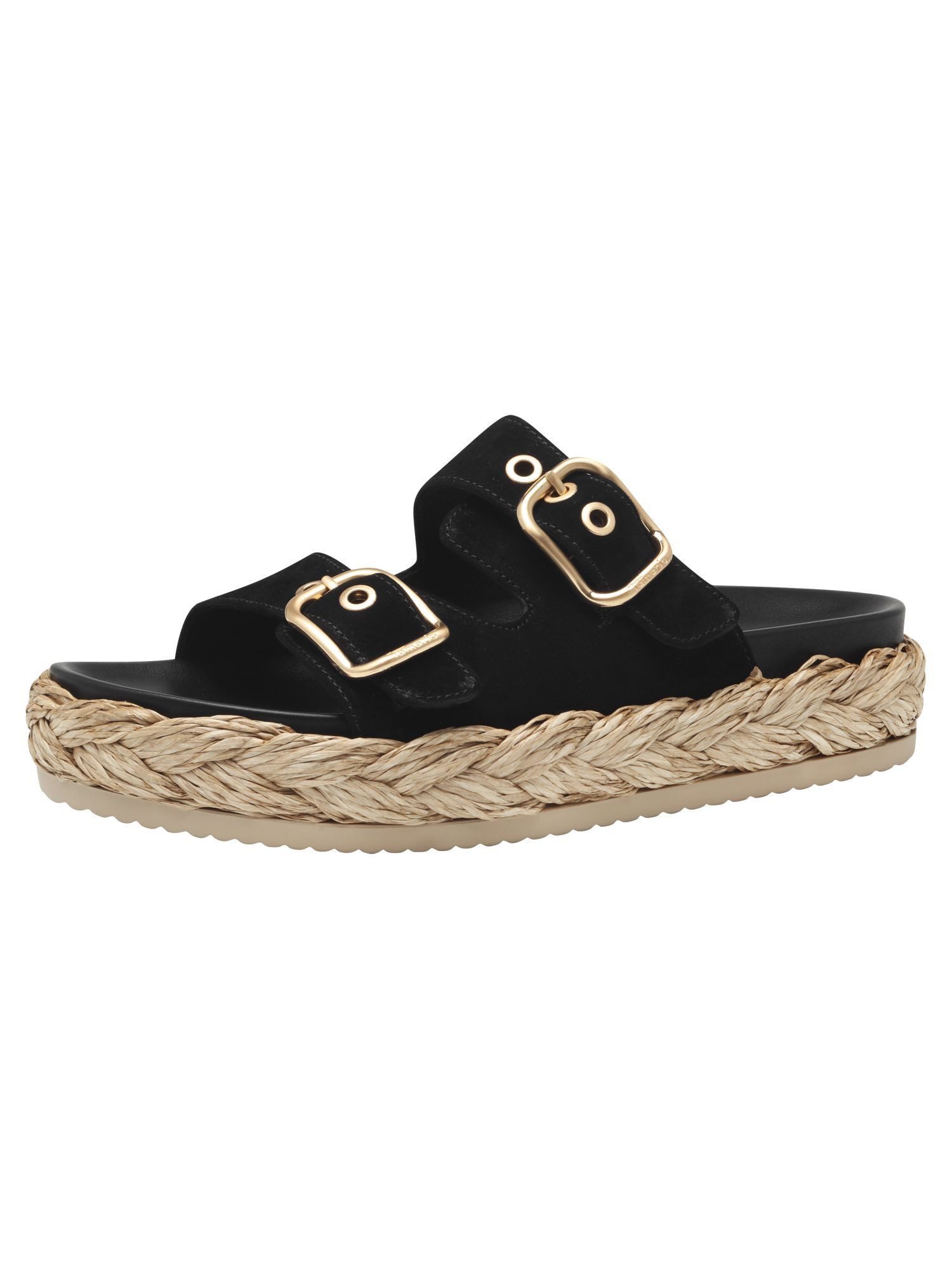 aus Leder kein Absatz 1-27412-44 Pantolette