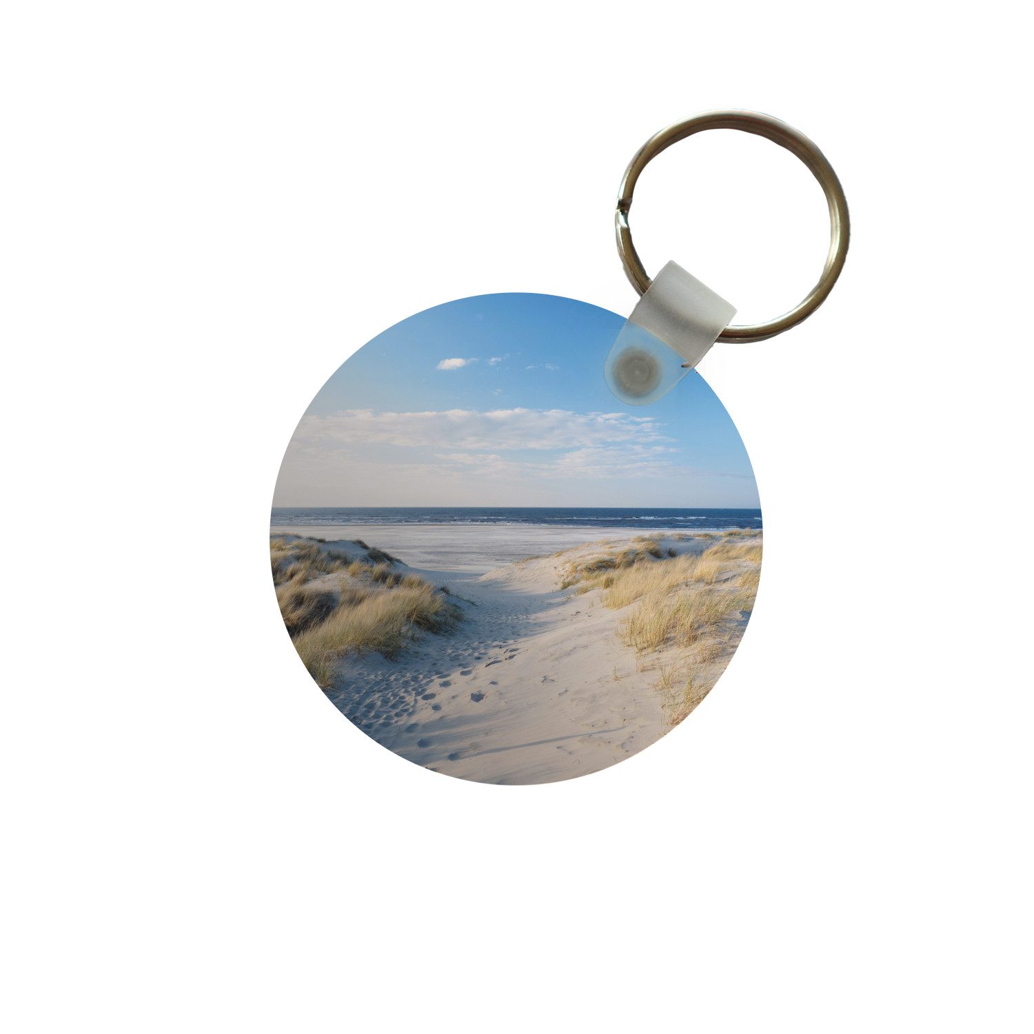 Schlüsselanhänger Düne - Möwe - Strand - Meer - Sonne