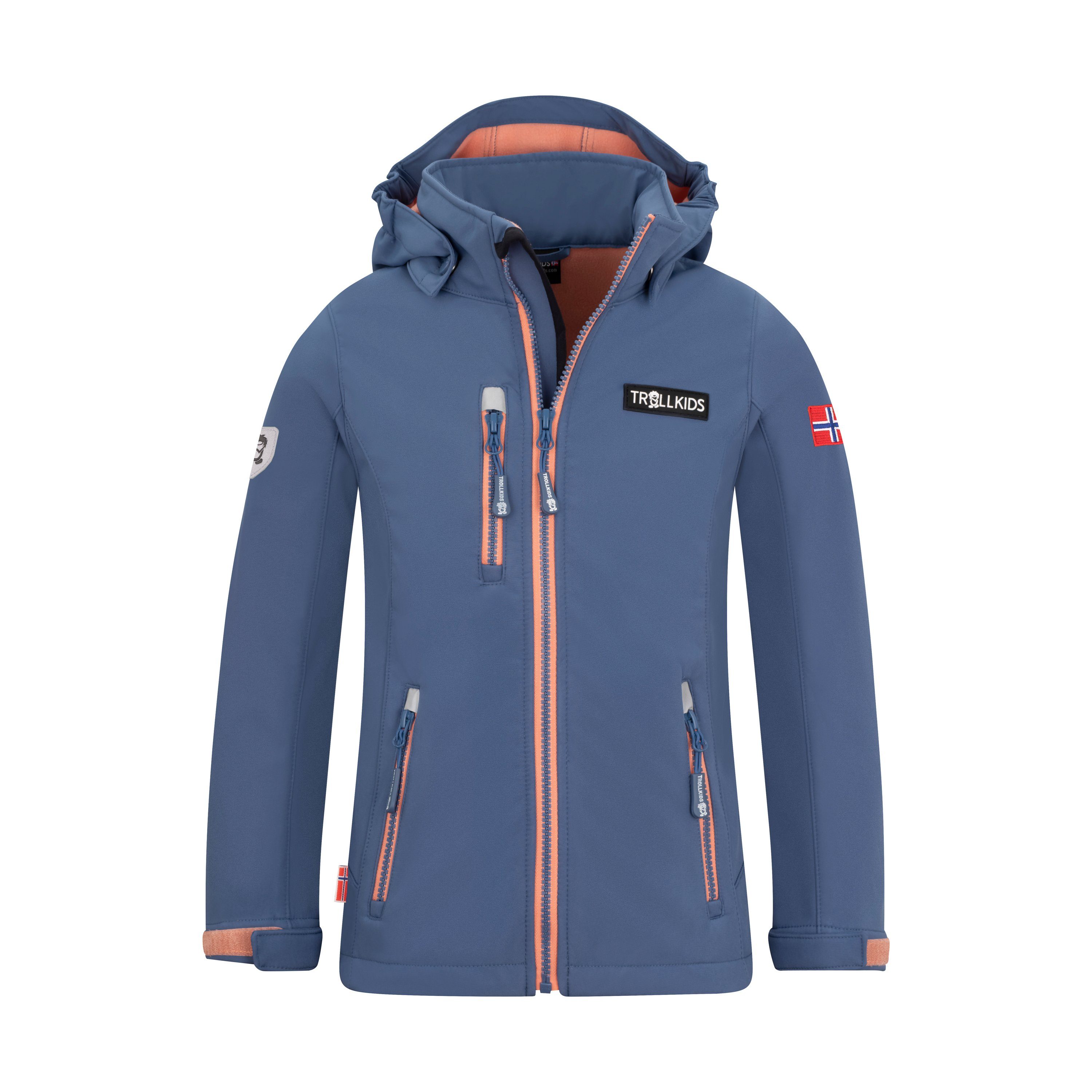 TROLLKIDS Softshelljacke Preikestolen Wasserabweisend