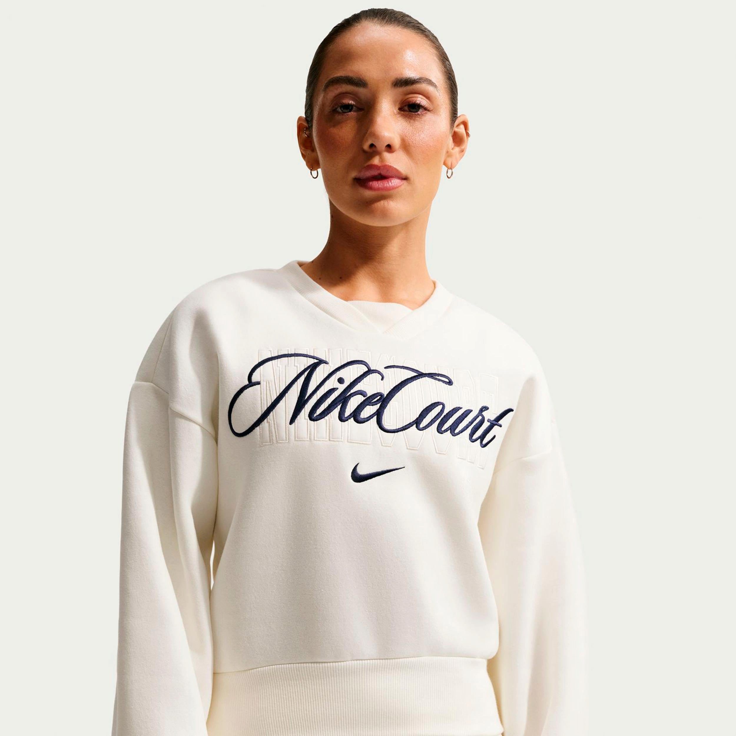 Nike Sweatshirt Court Fleece Crew