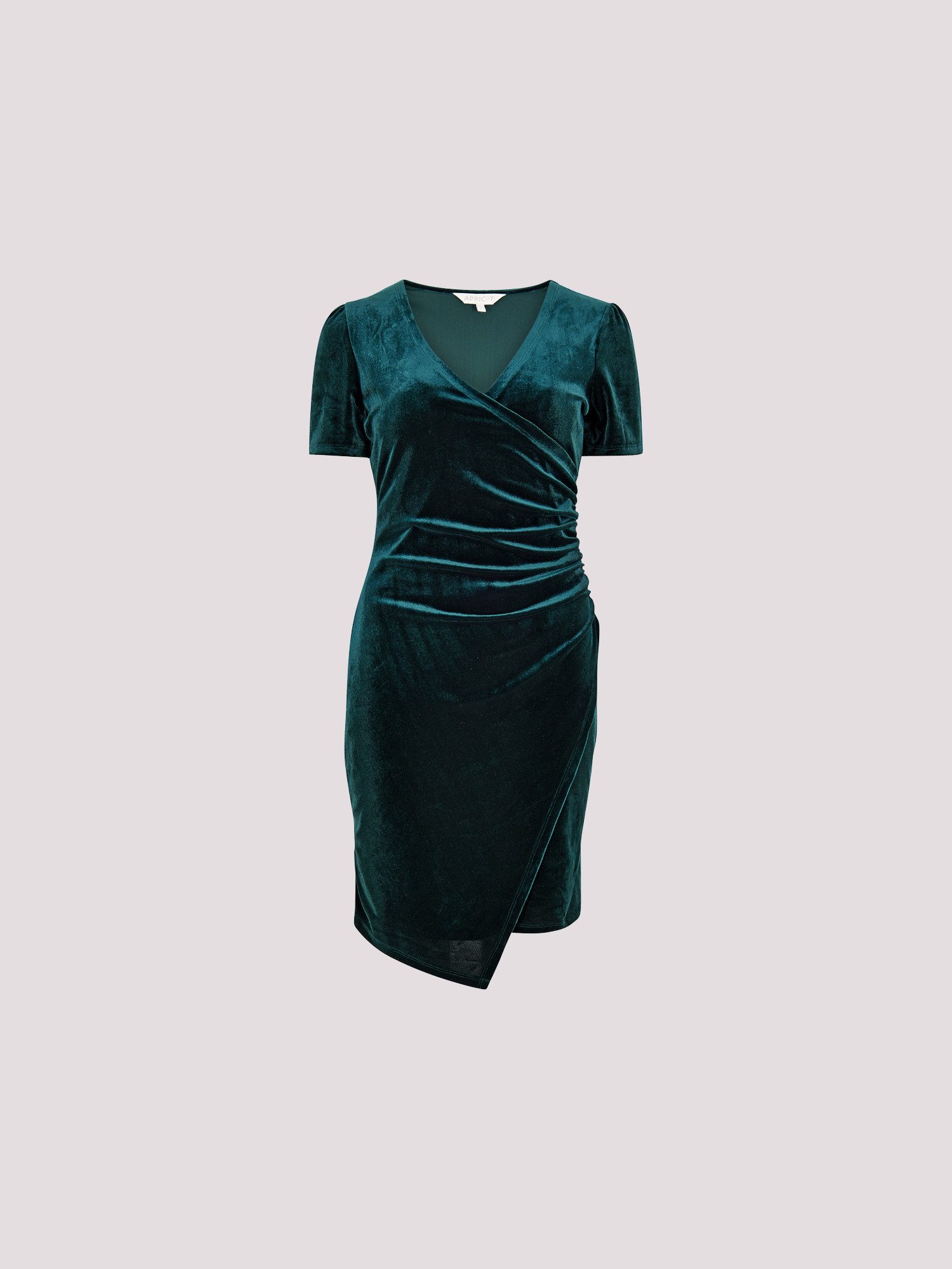 Partykleid in Wickeloptik