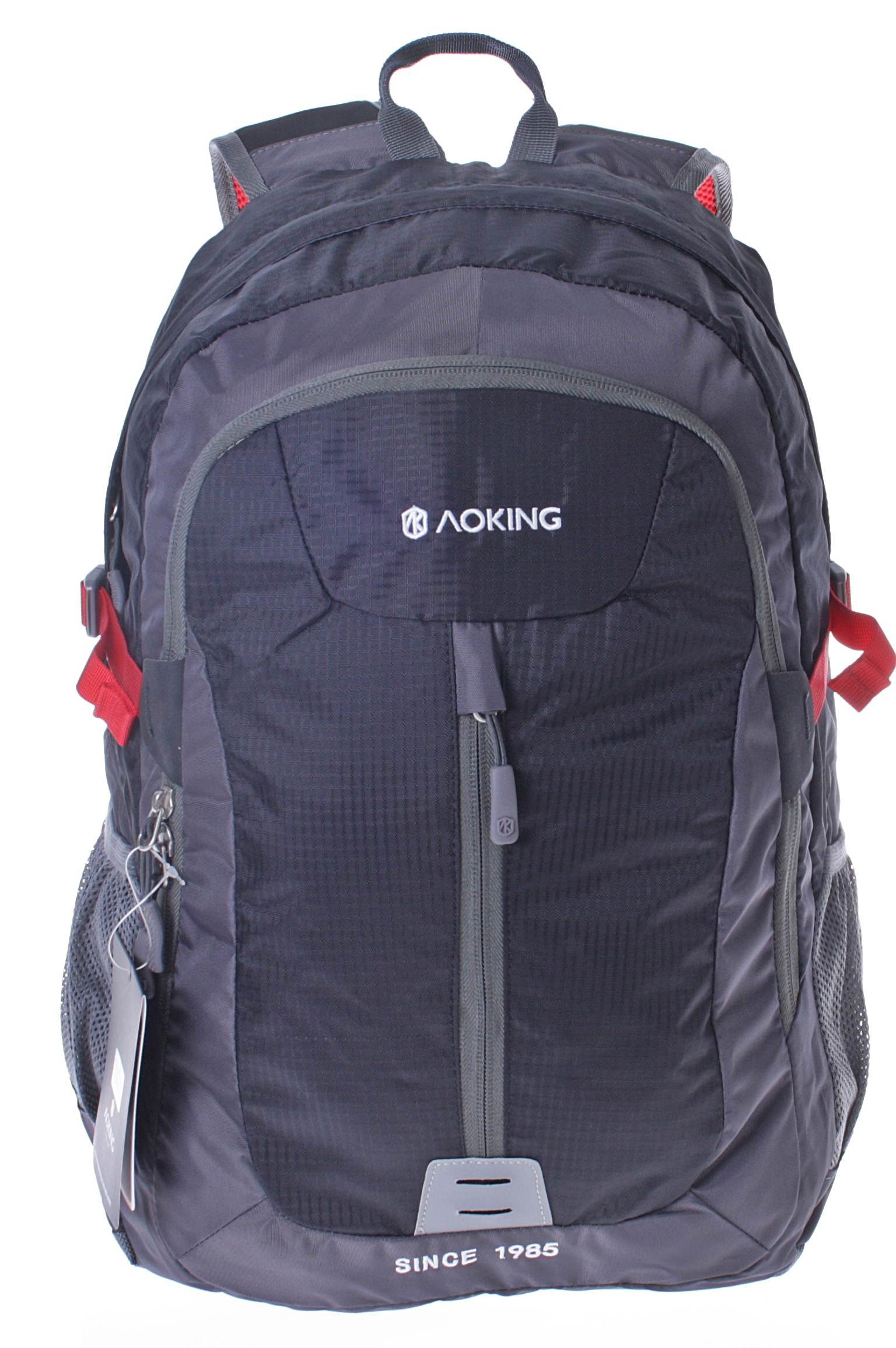 SHG Freizeitrucksack ֎ Rucksack Schulrucksack Sportrucksack Wanderrucksack Tagesrucksack (JN-47145-Schwarz)