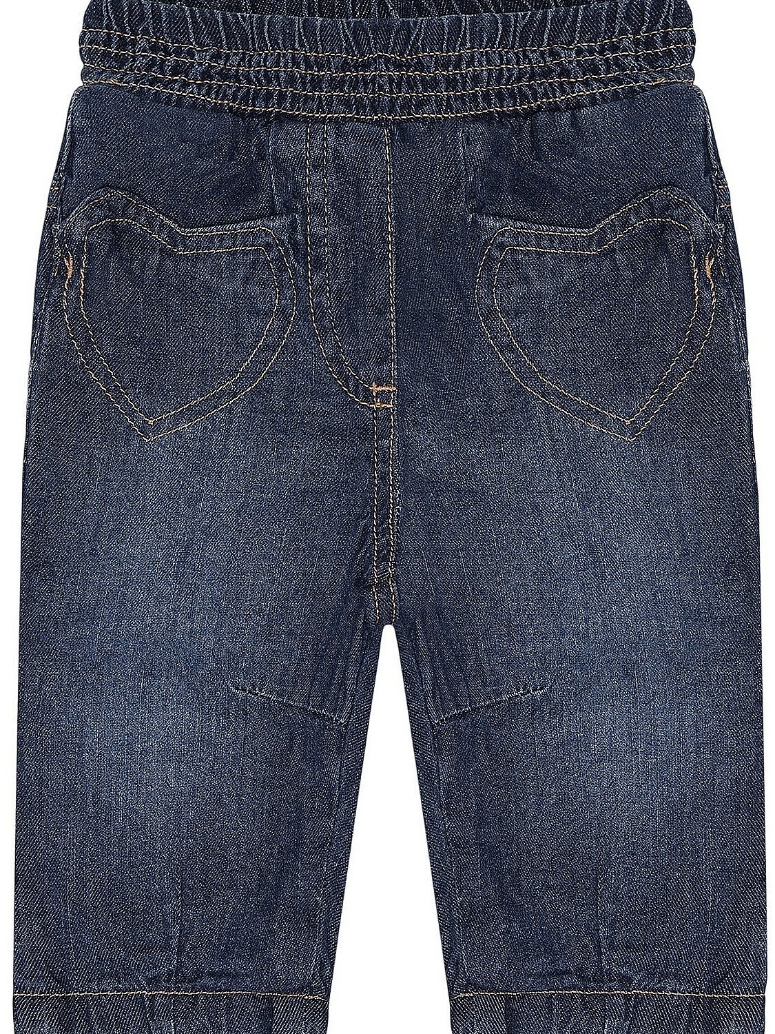 Hust & Claire Dehnbund-Jeans HCTilde Jeans (1-tlg) HCTilde Jeans Lining Mädchen Jeans Blue Denim