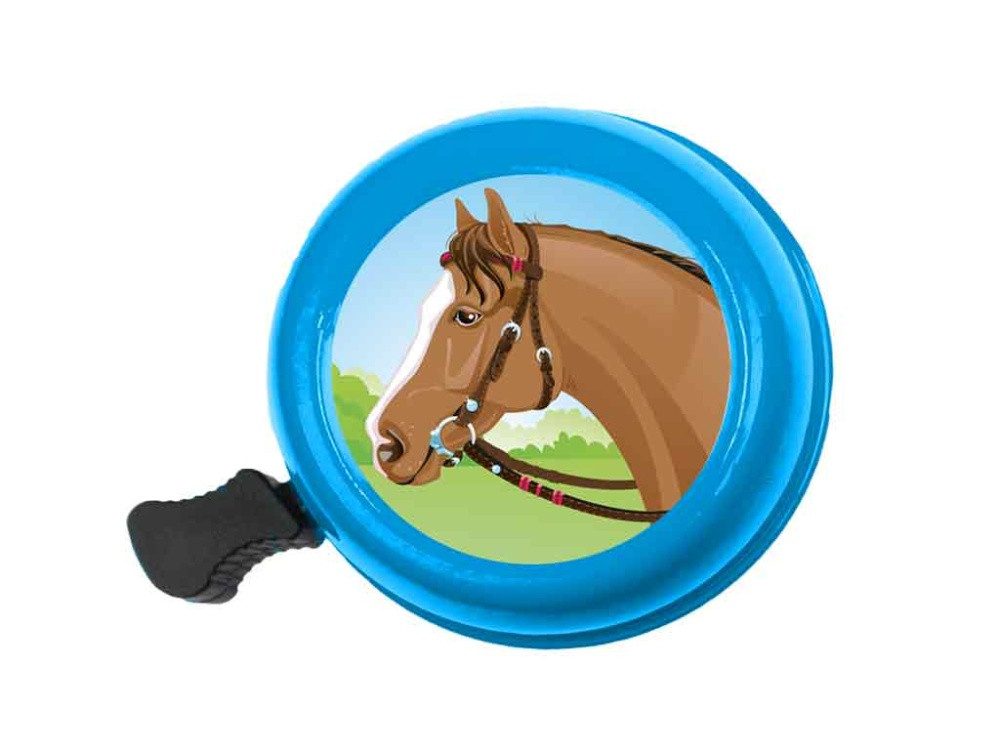 bb Klostermann Fahrradklingel beBell "Hoo Brauner"! Mein Pferd, mein Fahrrad, meine Klingel! Ø 55mm