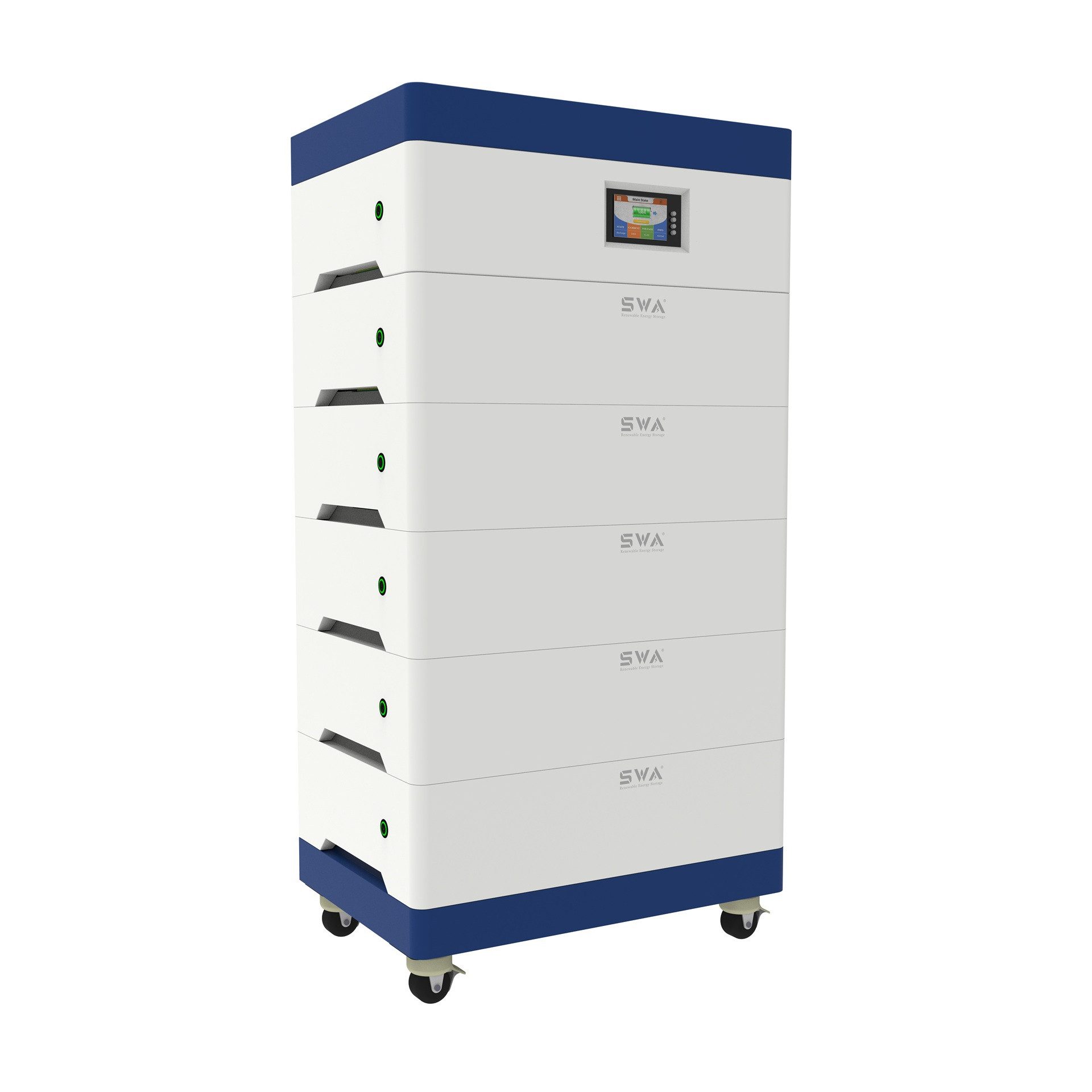 TZIpower LiFePO4 48V/51,2V 5kWh 100AH PV Solar Speicher Stapelbar Akku Batterie Solarakkus (48 V)