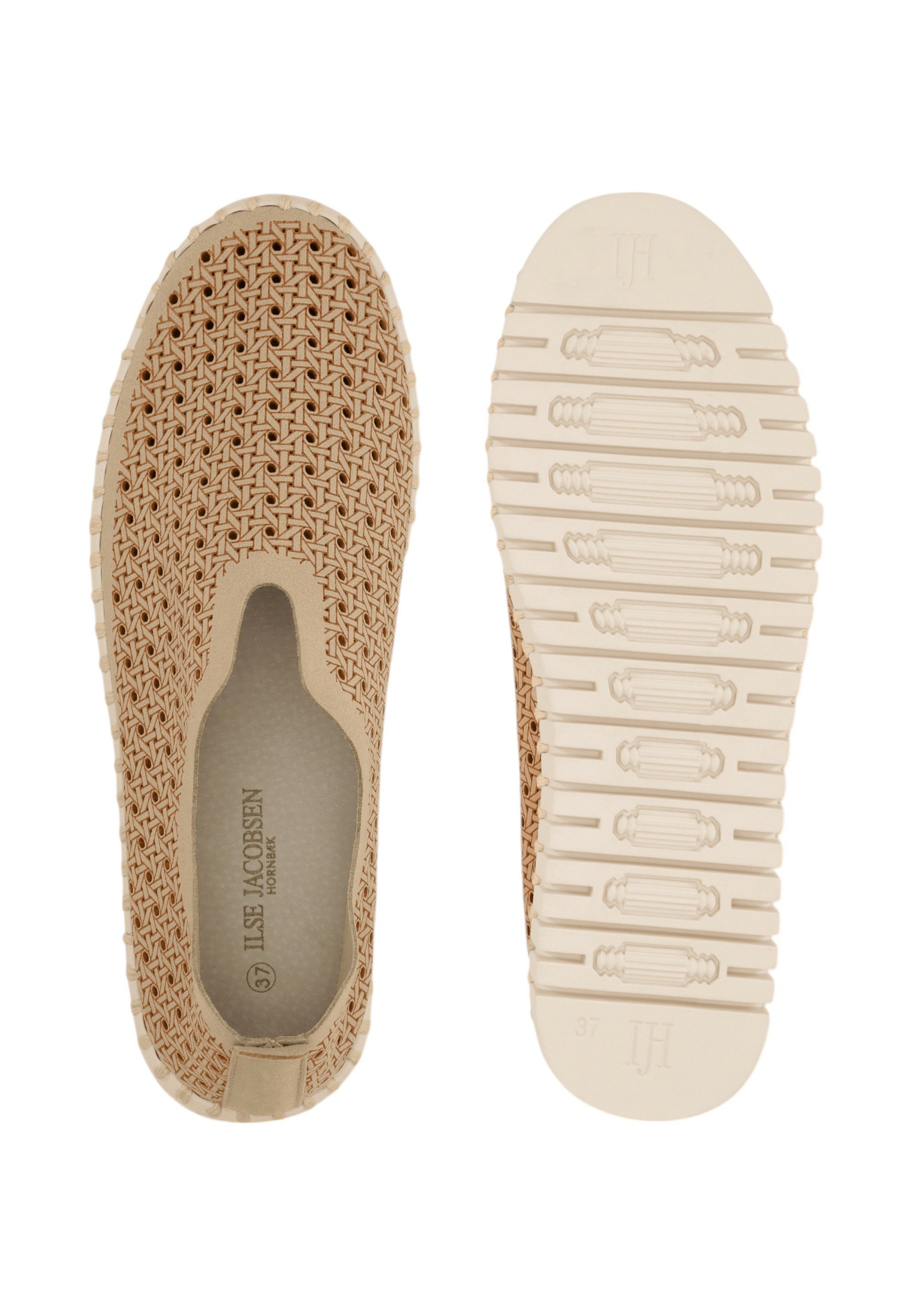 Ilse Jacobsen TULIP4031 Slipper Plateausohle, atmungsaktive Mikrofaser, hoher Tragekomfort