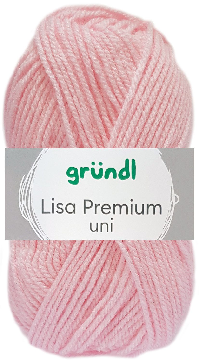 Gründl 50 Gramm Gründl Lisa Premium Uni Bastelgarn