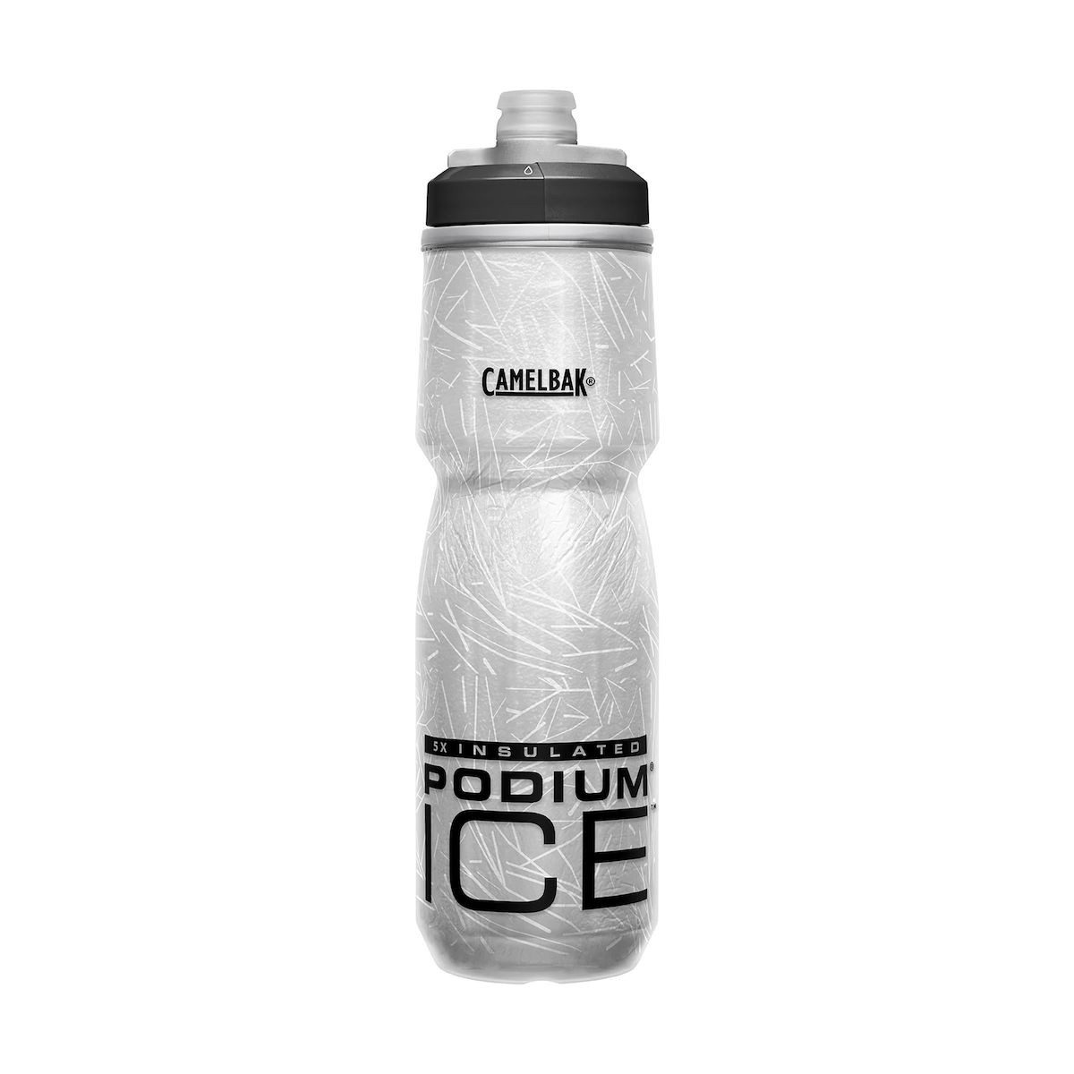 Camelbak Fahrrad-Flaschenhalter Podium Ice 600ml, Innovative Isolierung hält Getränke länger kalt, perfekt für Radsport