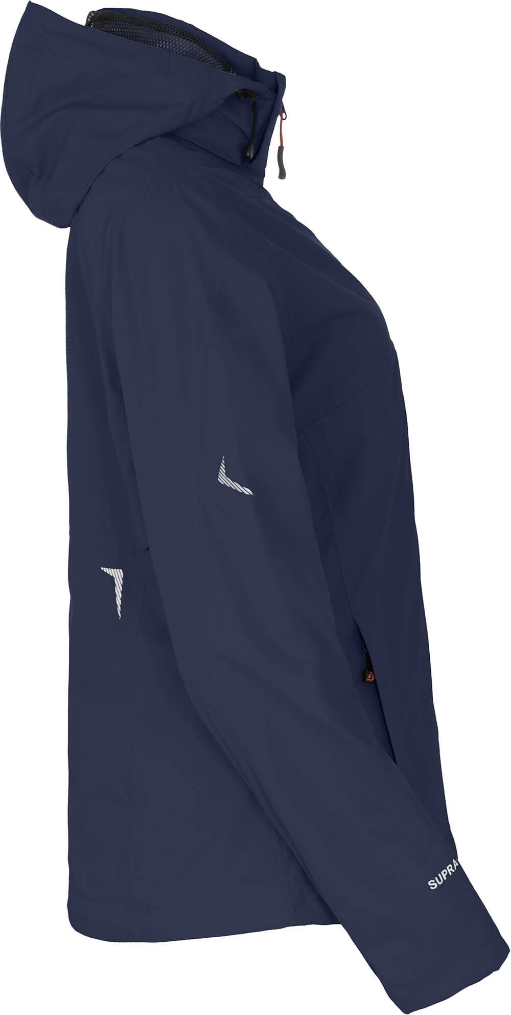 Bergson Regenjacke VALDIVIA Damen Rad-Regenjacke, Netzfutter, 12000 mm Wassersäule, Normalgrößen – Bild 4 von 5