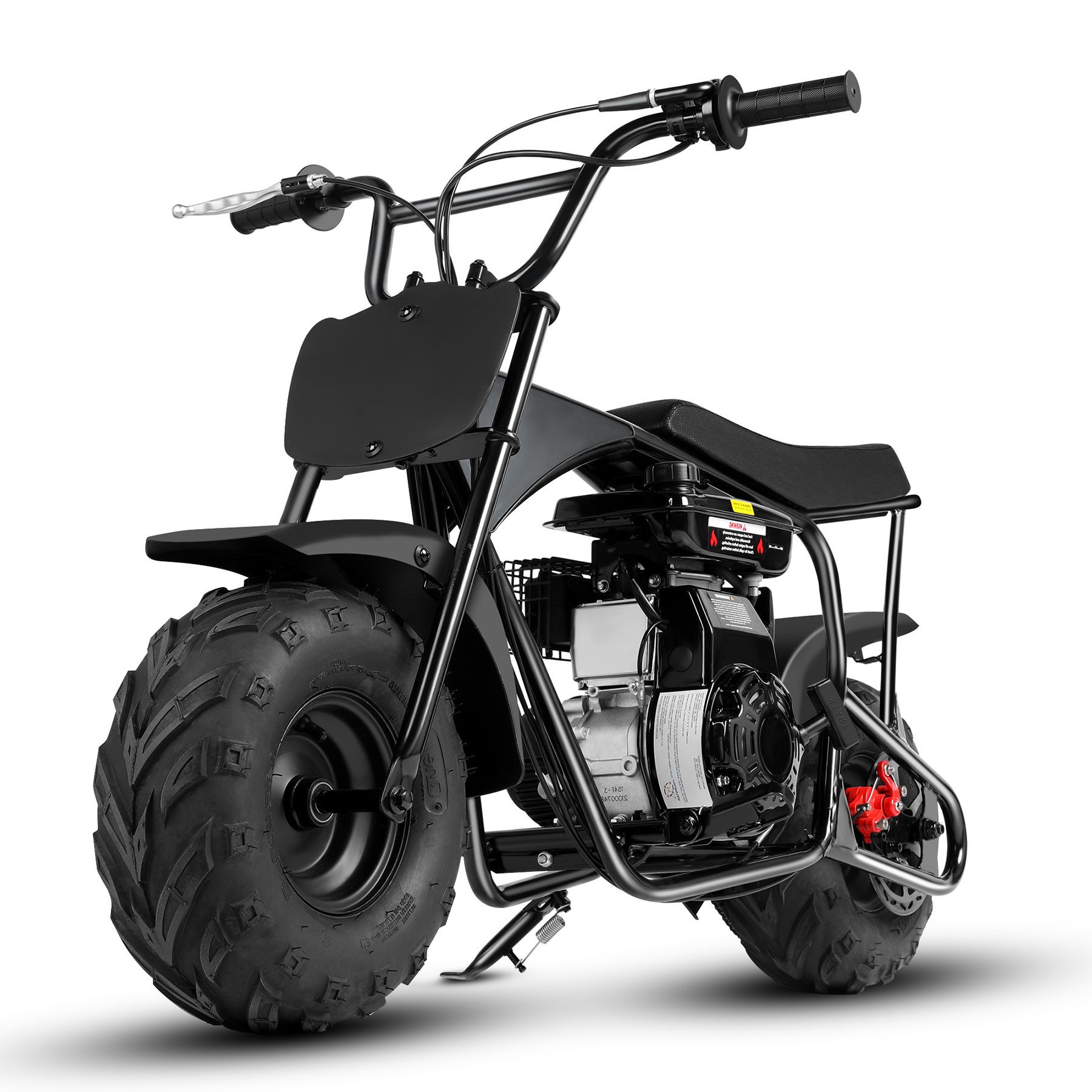 Oryxearth Dirt-Bike Pocket bike Minicross 105cc 20km/h Gasbetriebenes Offroad-Motorrad
