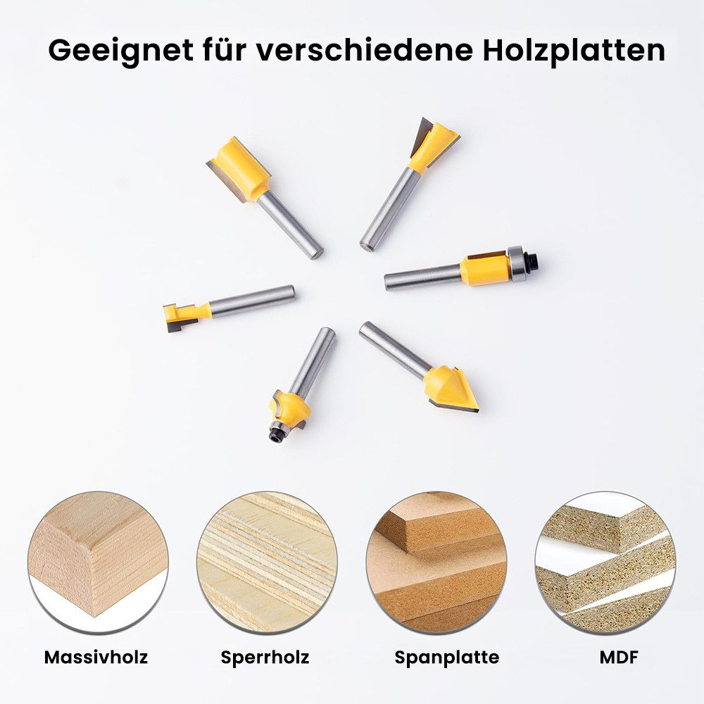 PODOFO Fräser-Set Fräser-Set 100tlg Hartmetall-Fräser-Werkzeugsatz, 100-tlg günstig online kaufen