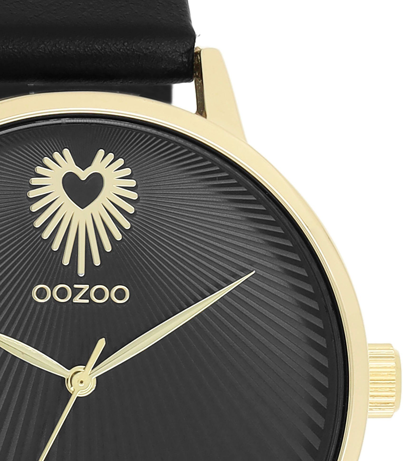 OOZOO Quarzuhr C11242, Armbanduhr, Damenuhr, Lederarmband, günstig online kaufen