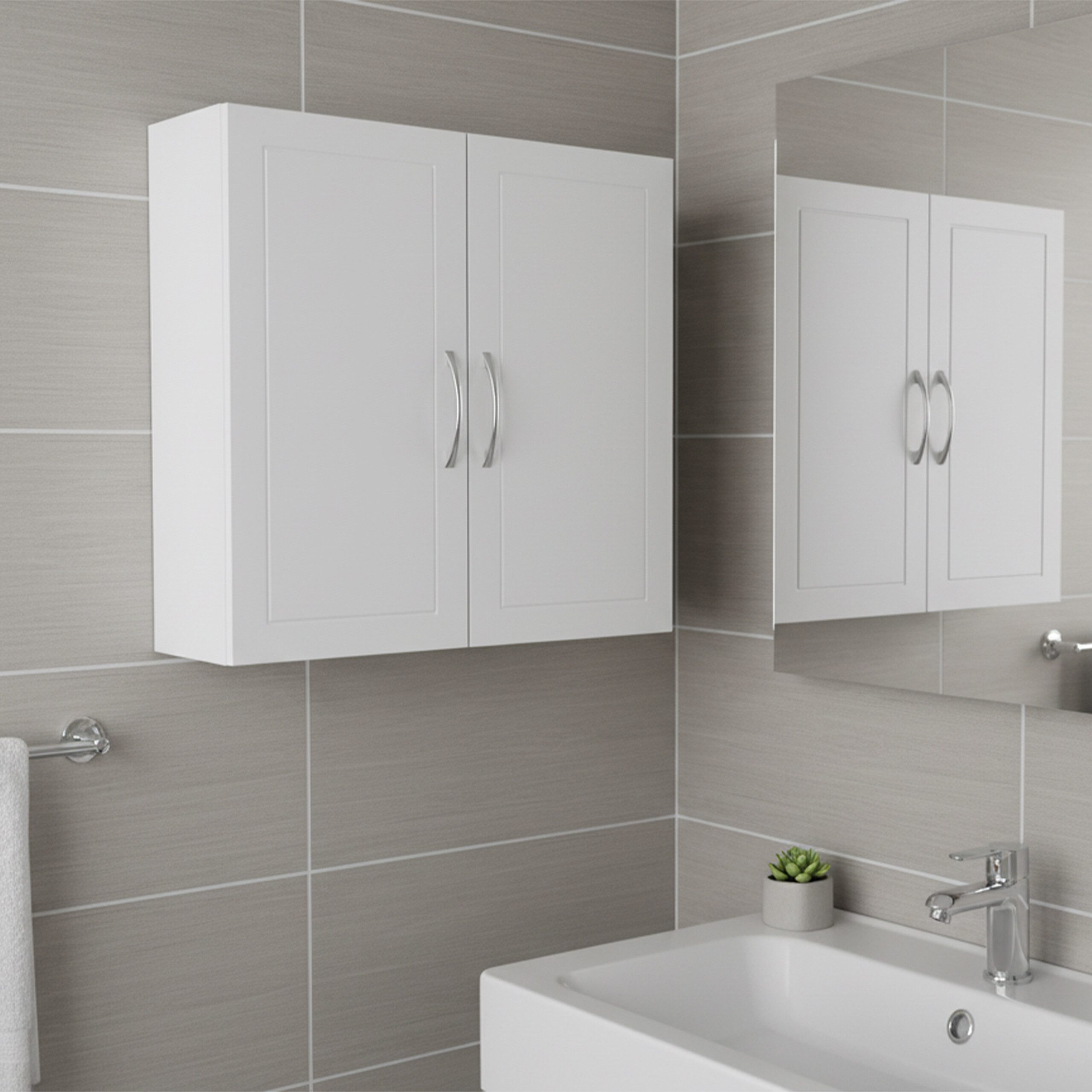 relaxdays Hängeschrank Bad 3 Fäch günstig online kaufen