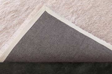 Hochflor-Teppich CLOUD 9 300x200cm beige, riess-ambiente, rechteckig, Höhe: 43 mm, Wohnzimmer · Schlafzimmer · Modern Design