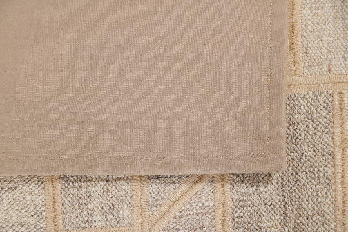 4 / Perserteppich, Patchwork Handgewebter mm rechteckig, Kelim Höhe: Orientteppich Orientteppich Trading, Nain 150x199