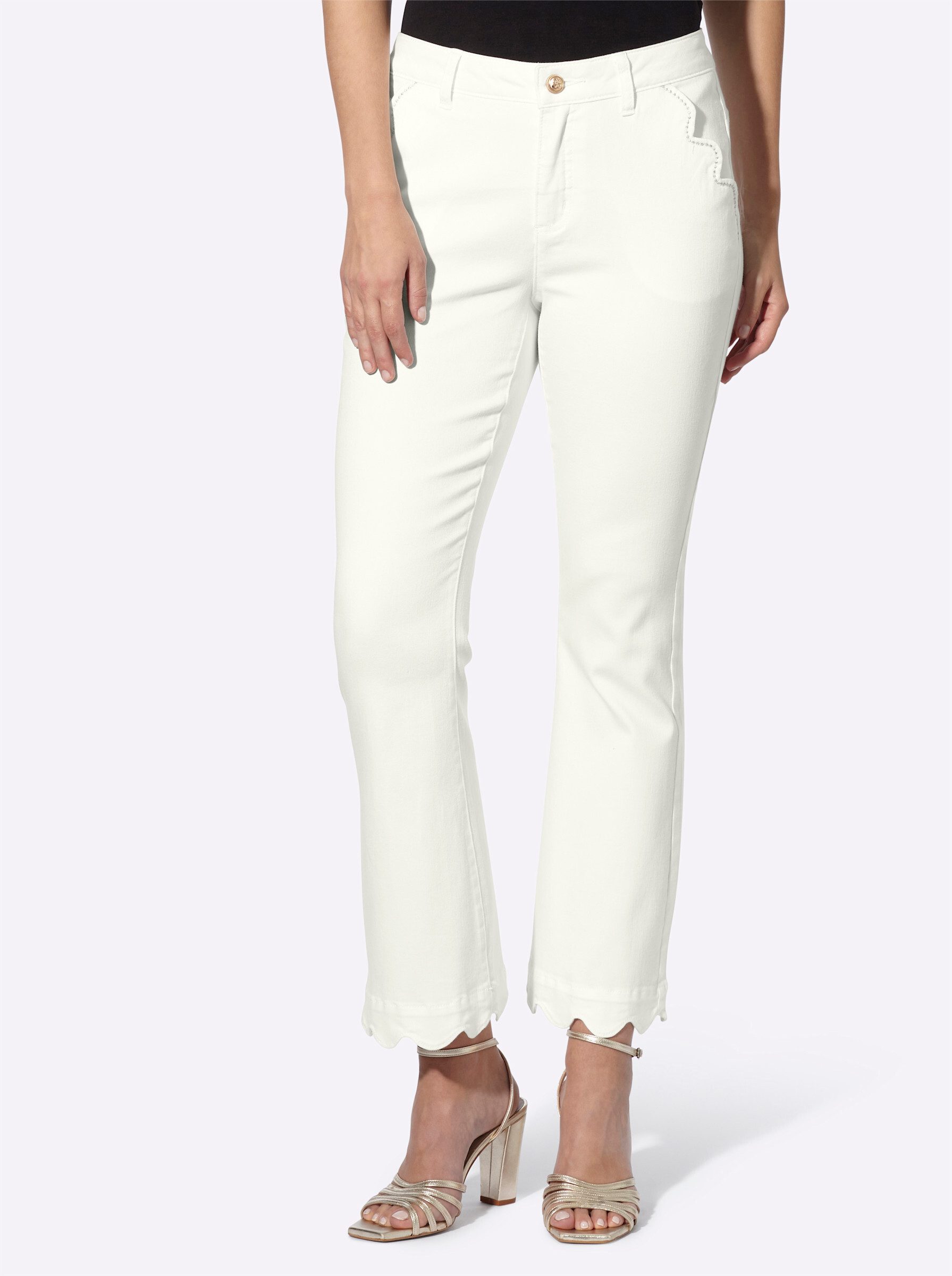heine Jeansshorts 7/8-Jeans normal günstig online kaufen
