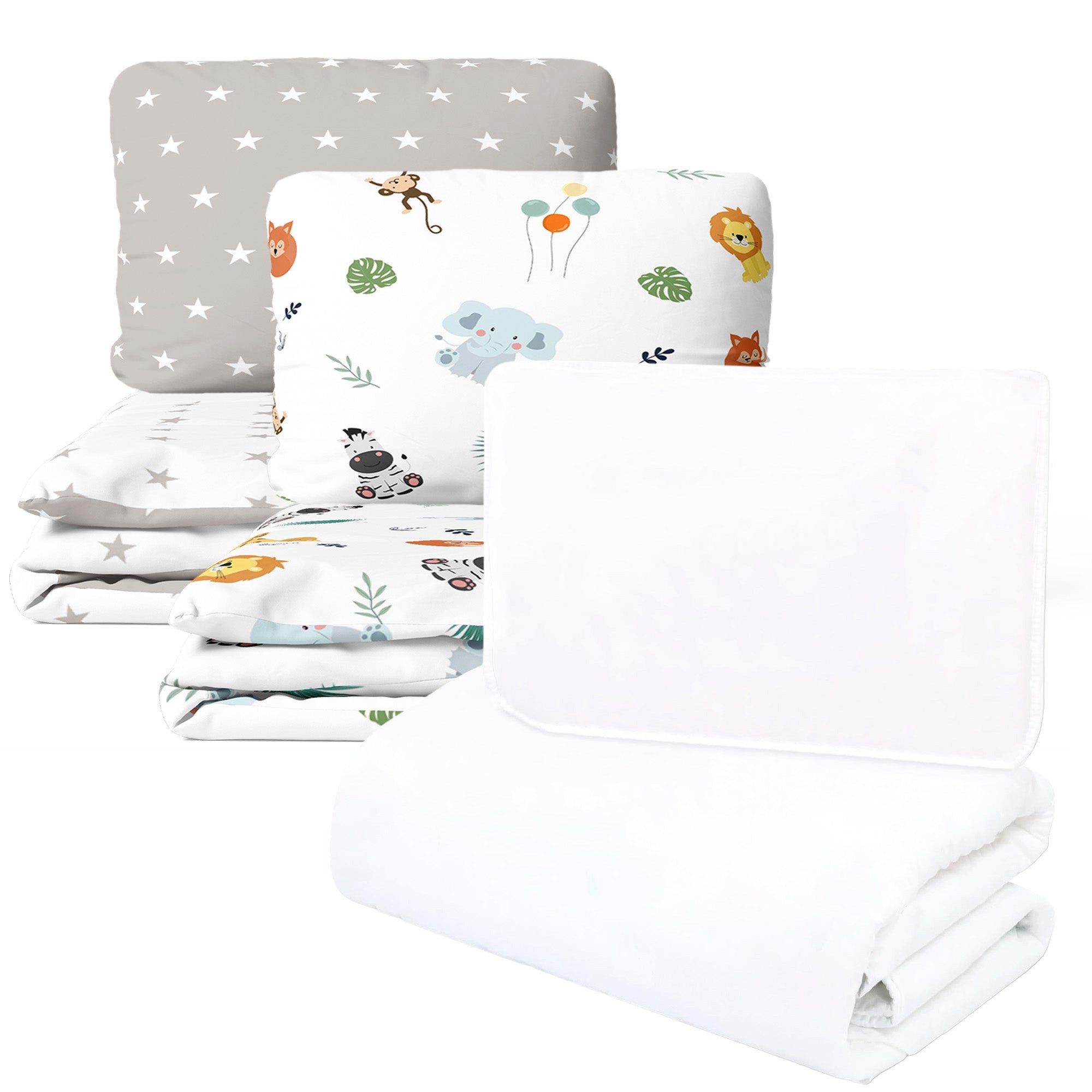 Totsy Baby Microfaserbettdecke Kinderdecke und Kissen SET mit Bettwäsche - Bettdecke Kinderbettdecke