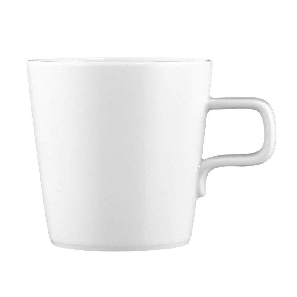 Seltmann Weiden Becher Seltmann Weiden No Limits weiß Becher mit Henkel 0,30l, Porzellan