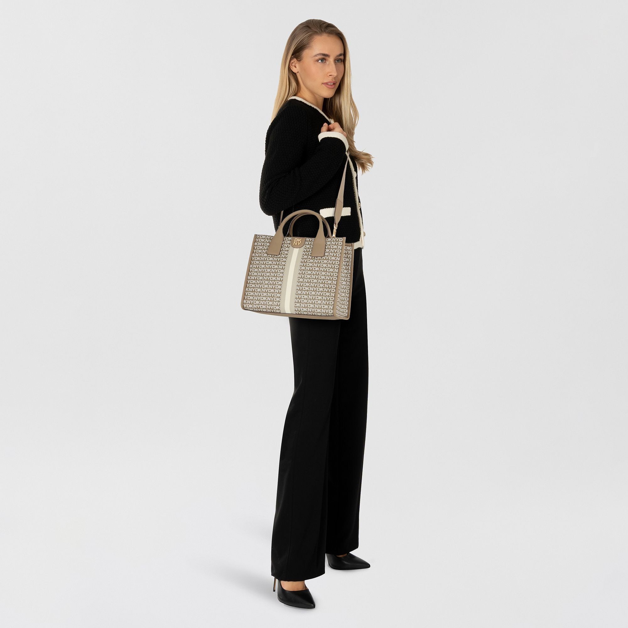 DKNY Henkeltasche Carol, Polyurethan