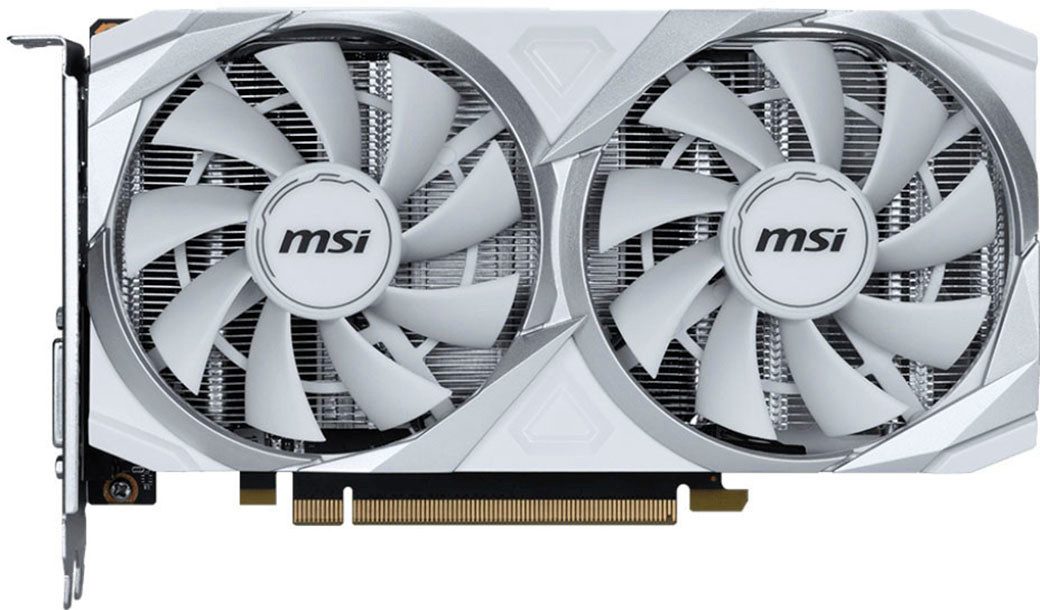 MSI RTX 3050 VENTUS 2X XS WHITE 8G OC Grafikkarte (8 GB, GDDR6)