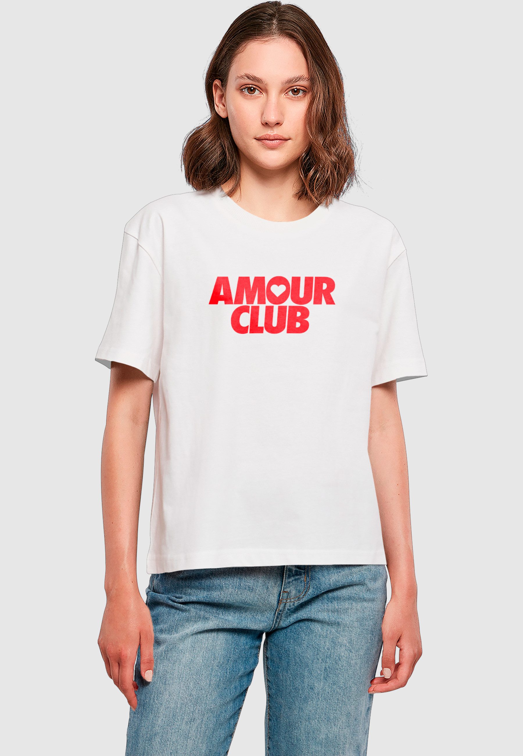 Miss Tee T-Shirt Miss Tee Amour Club Heart Tee (1-tlg)