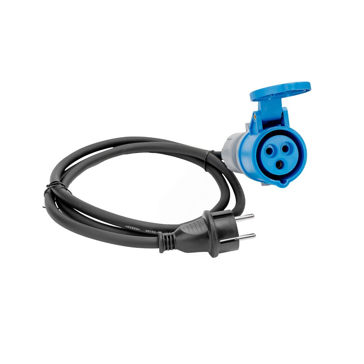 Platinet Schuko-Kupplung EV_EZ5310, Schuko auf CEE Adapter für flexible Stromversorgung
