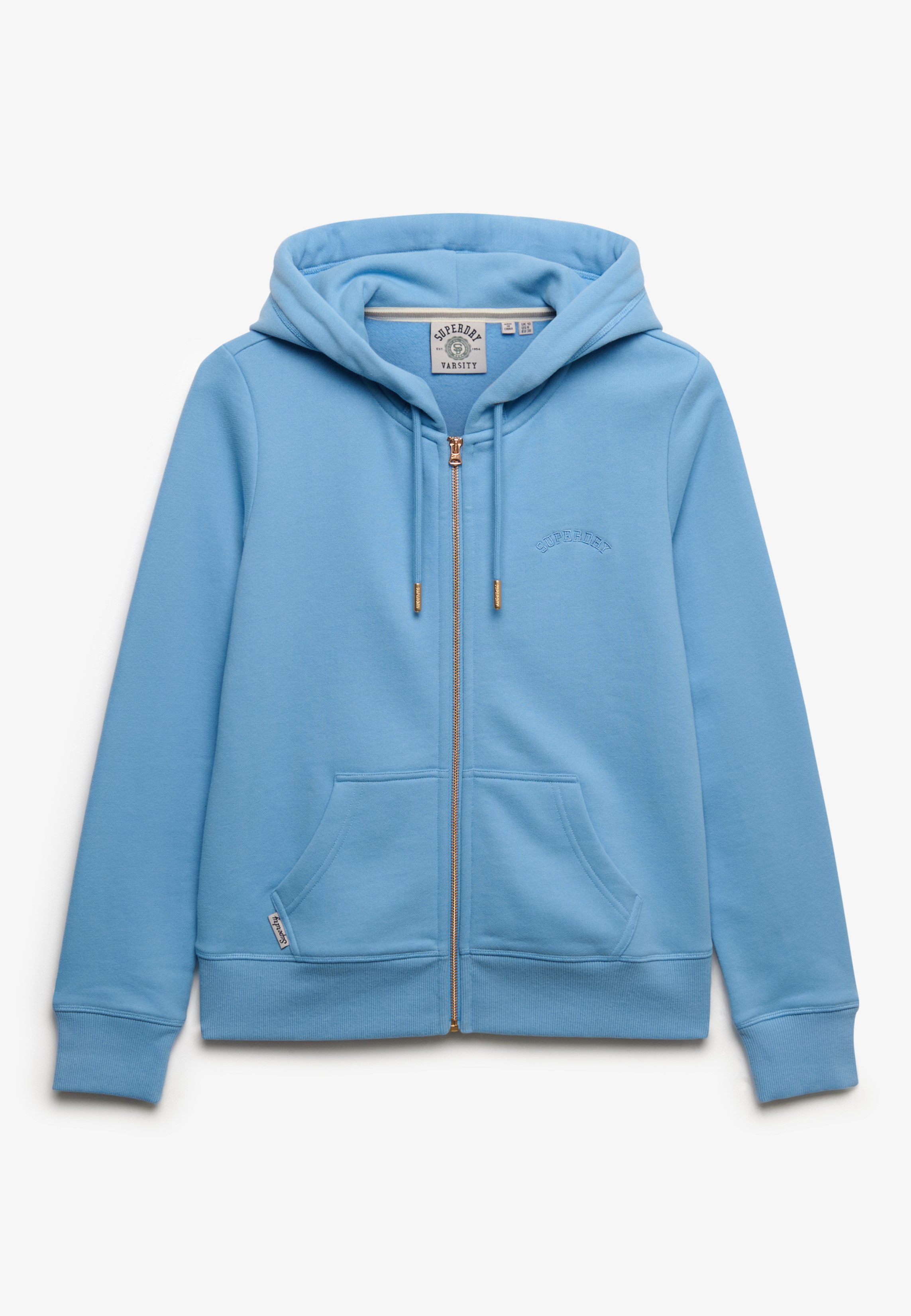 Superdry Kapuzensweatjacke Essential Logo Ziphood Hb Mit Logostickerei