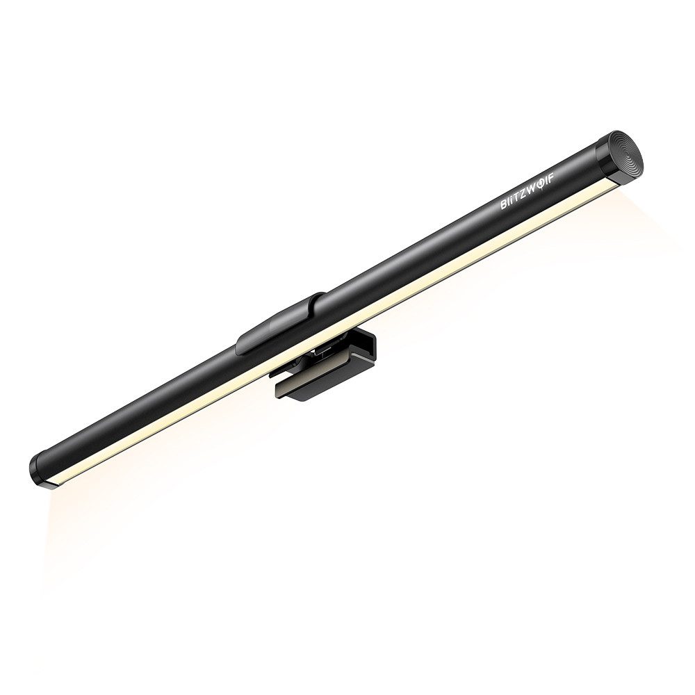 BLiTZWOLF Schreibtischlampe BW-CML2, USB Monitorlampe mit Touch-Steuerung Einstellbares Licht