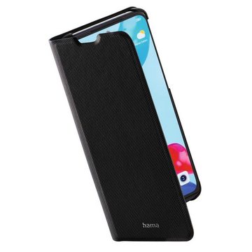 Hama Smartphone-Hülle Booklet für Xiaomi Redmi Note 11, Xiaomi Redmi Note 11S, schwarz, schlankes Design, Mit Standfunktion und Einsteckfächer