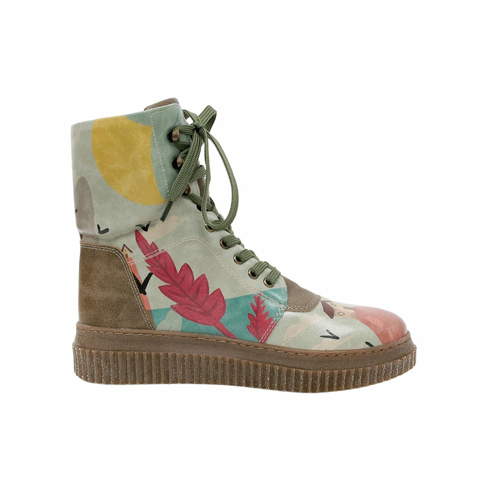 DOGO Future High Top Boots State Of Bliss Damen Stiefeletten Schnürboots Handgefertigt